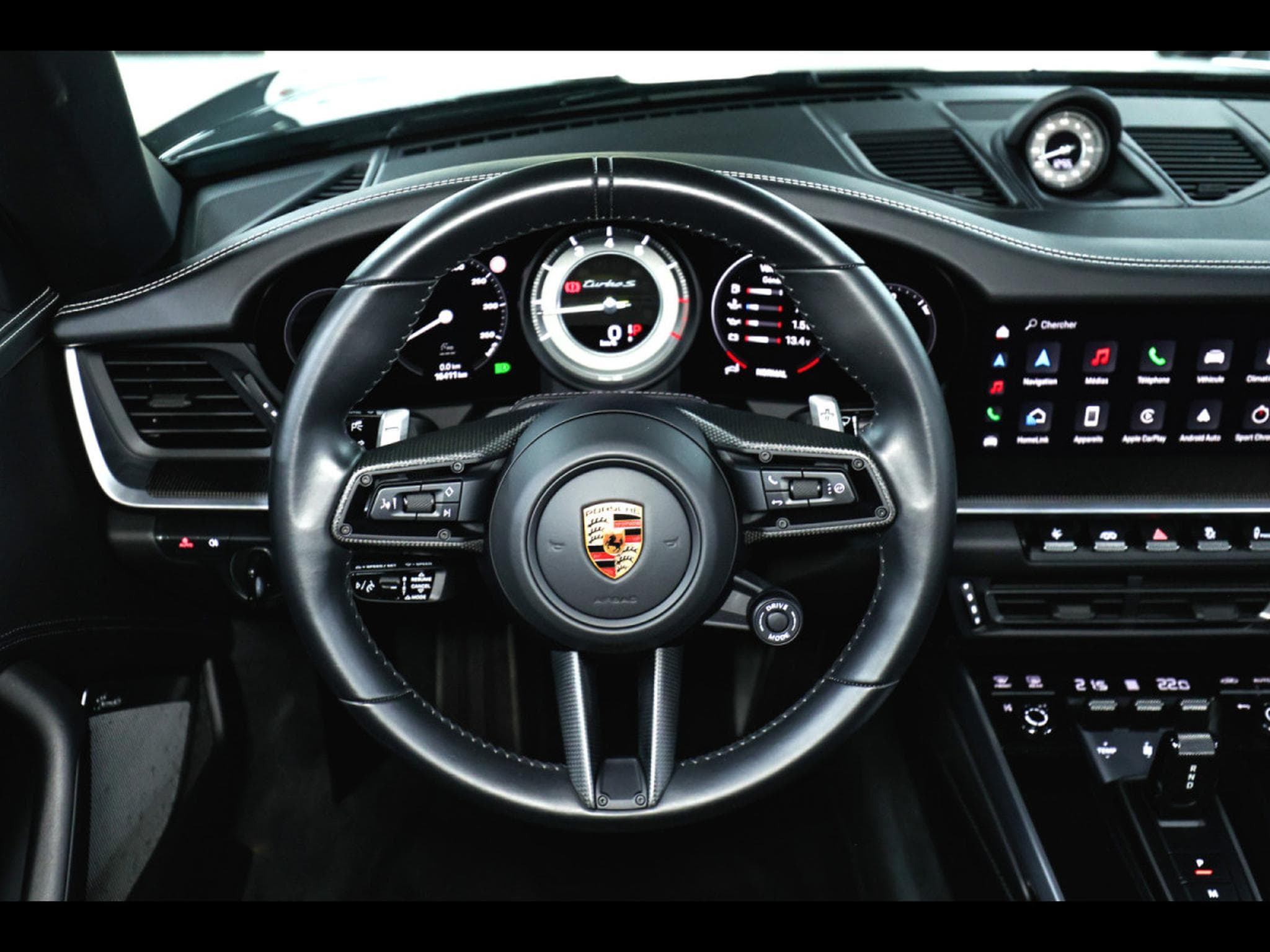 Porsche 911 (992.1) TURBO S CABRIOLET PDK - SLATE GREY PTS - APPROVED 04 (2023) - Photo 14