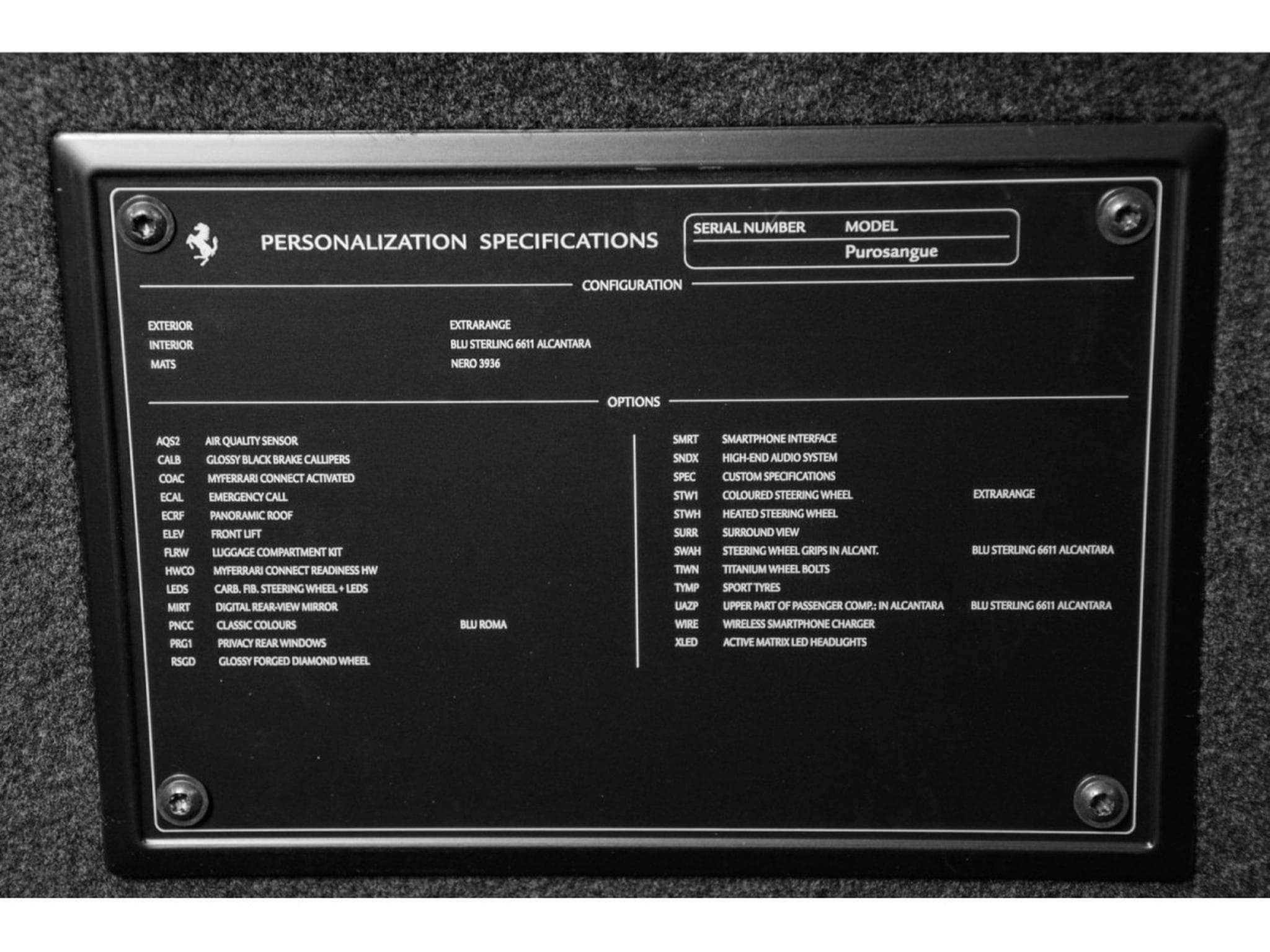 Ferrari Purosangue 6.5 V12 - BLU ROMA (2025) - Foto 30