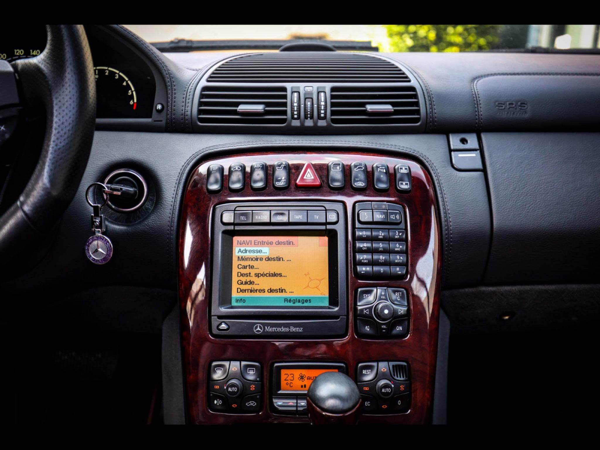 Mercedes CL 500 COUPE (C215) 5.0 V8 (306 CH) -  IVOIRE CLAIR (2001) - Photo 25