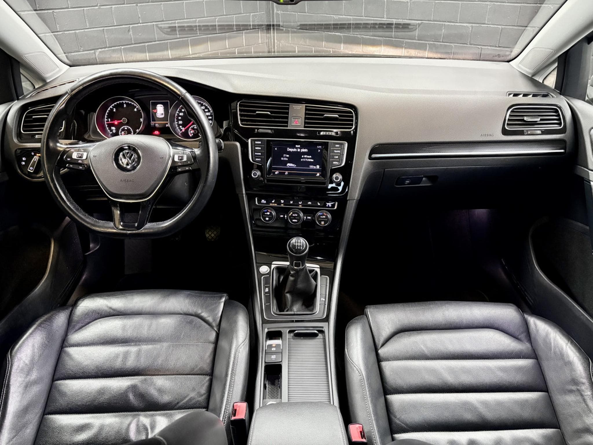 VW Golf 2.0 TDI Highline *ACC* Caméra* Sièges Chauff* Cuir* (2015) - Foto 7