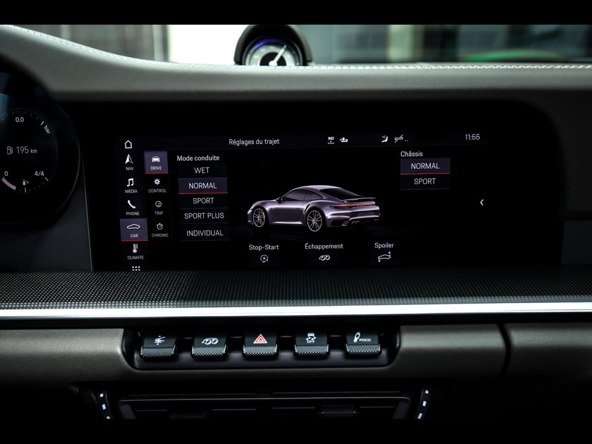 Porsche 911 (992.1) TURBO S COUPE PDK – GT-SILVER – IMMAT FR. - PORSCHE (2020) - Photo 23