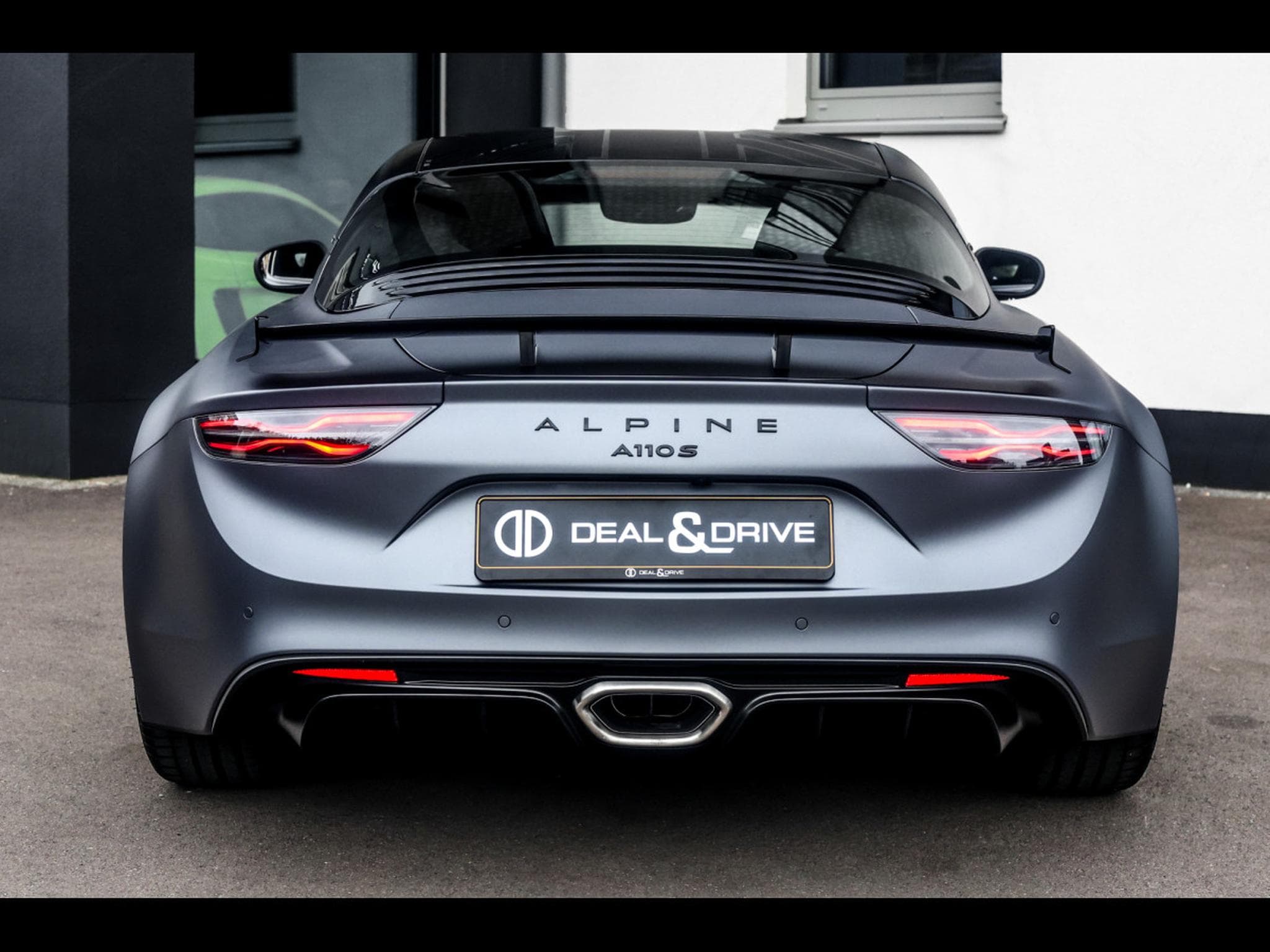 Alpine A110 S 1.8 300 CH ENSTONE EDITION – 1 OF 300 - GRIS TONNERRE MAT (2024) - Photo 4