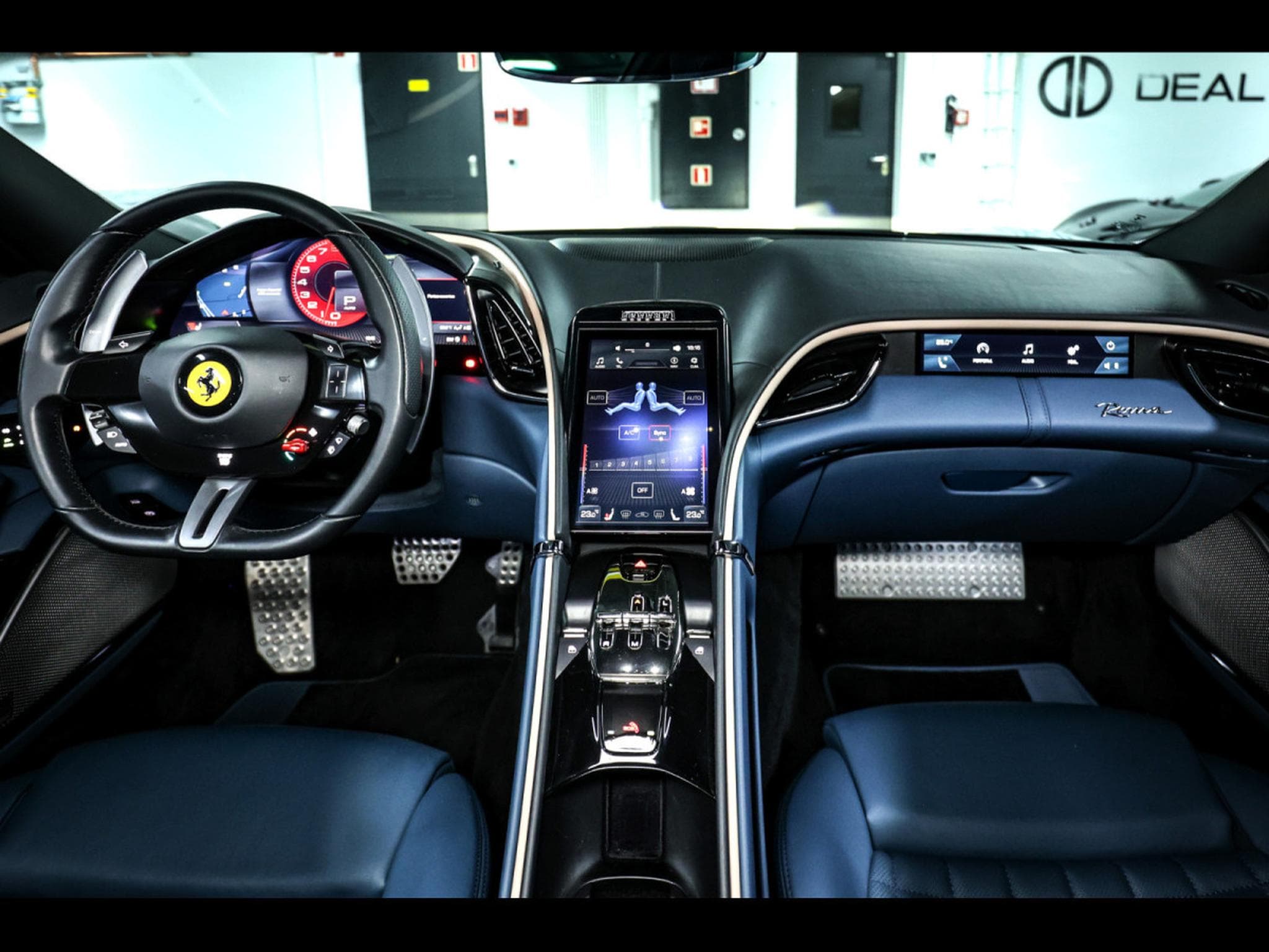 Ferrari Roma COUPE 3.9 V8 620 – CARBON EXTERIOR PACK - GRIGIO ALLOY 750 (2021) - Photo 17