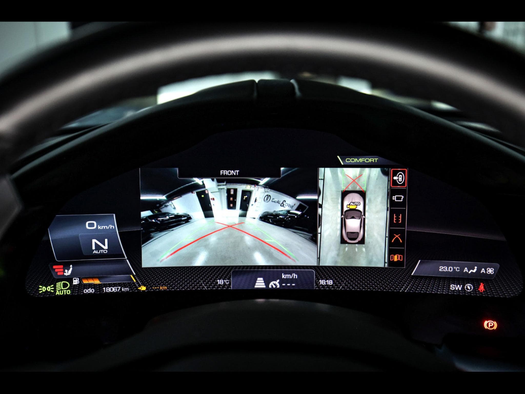 Ferrari Roma COUPE 3.9 V8 620 – CARBON EXTERIOR PACK - GRIGIO ALLOY 750 (2021) - Photo 18