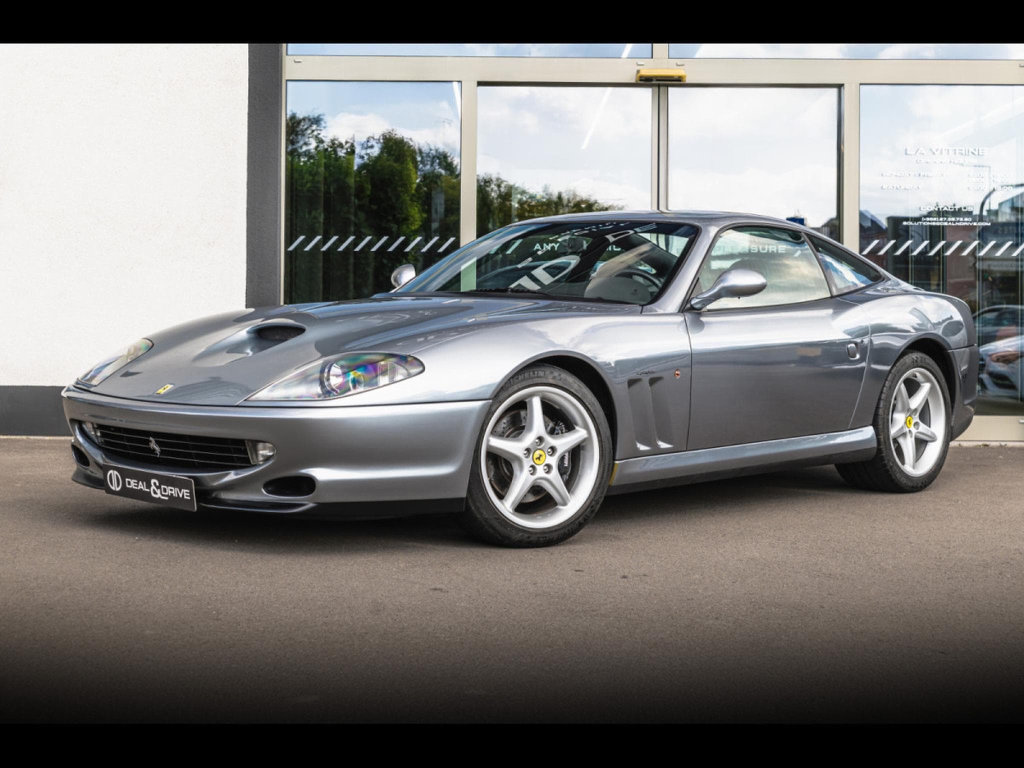 Ferrari 550 MARANELLO 5.5 V12 485 - MANUAL 6 - GRIGIO TITANIO (1998) - Photo 1