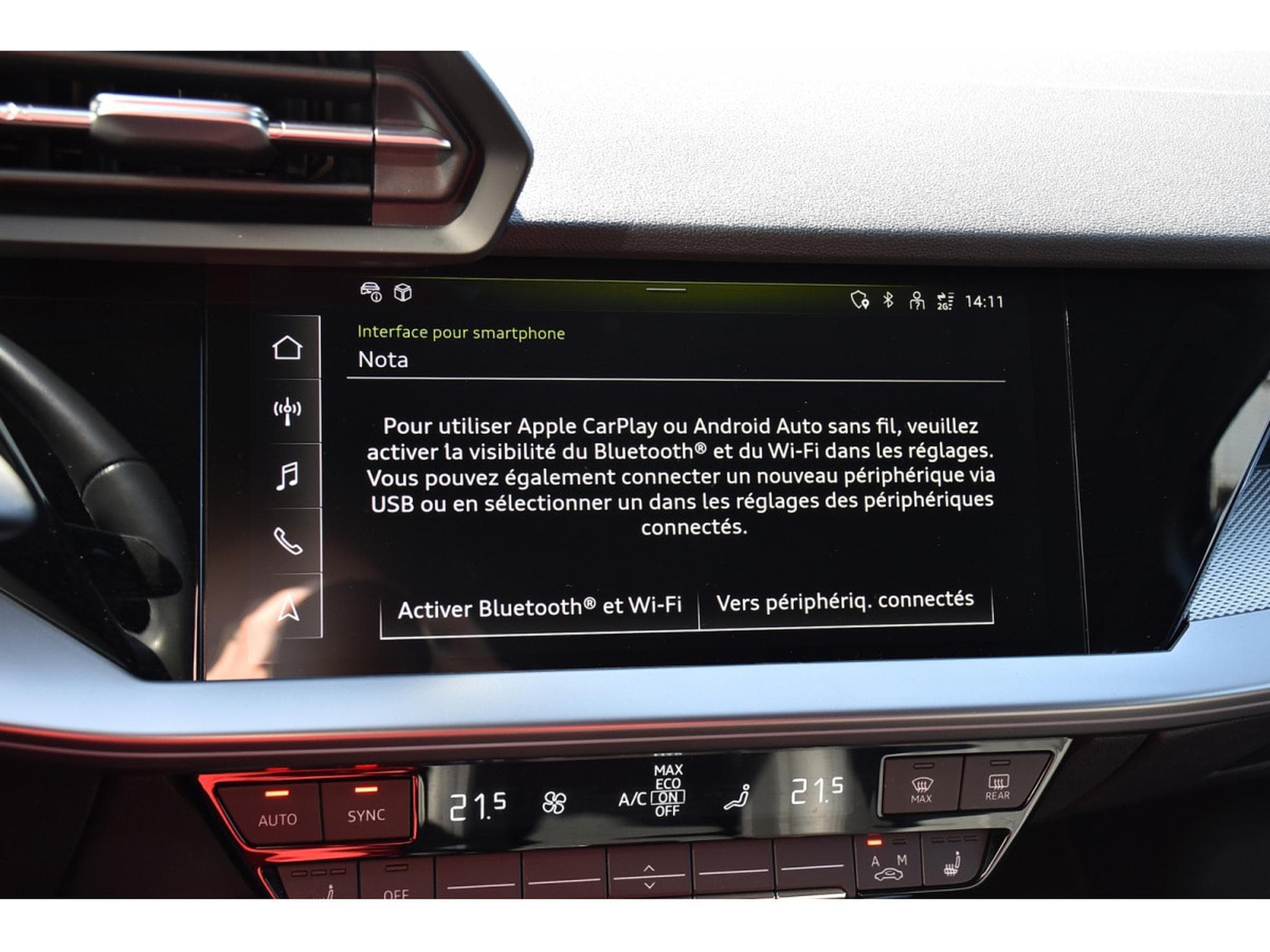 Audi A3 Limousine 30 TDI S-Line CUIR GPS B&O PARK 1° MAIN (2023) - Photo 13