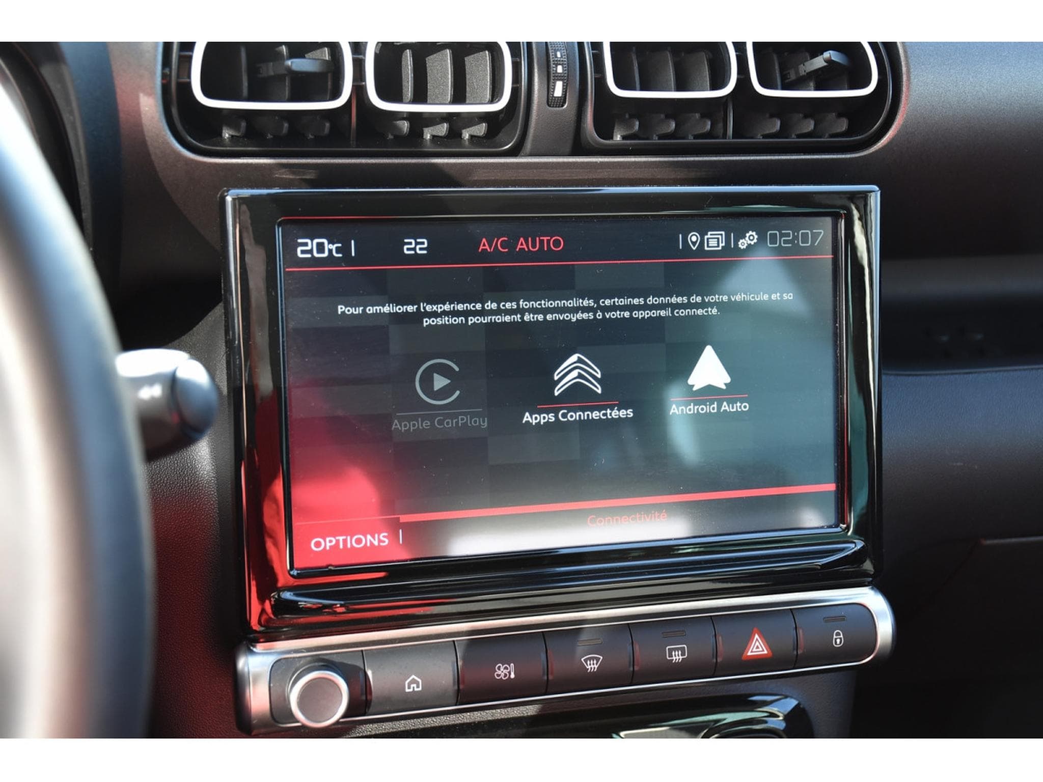 Citroën C3 Aircross 1.2 PureTech 110 MAX REGUL GPS LANE HUD GRIP CAM JA17 1°MAIN (2024) - Photo 12