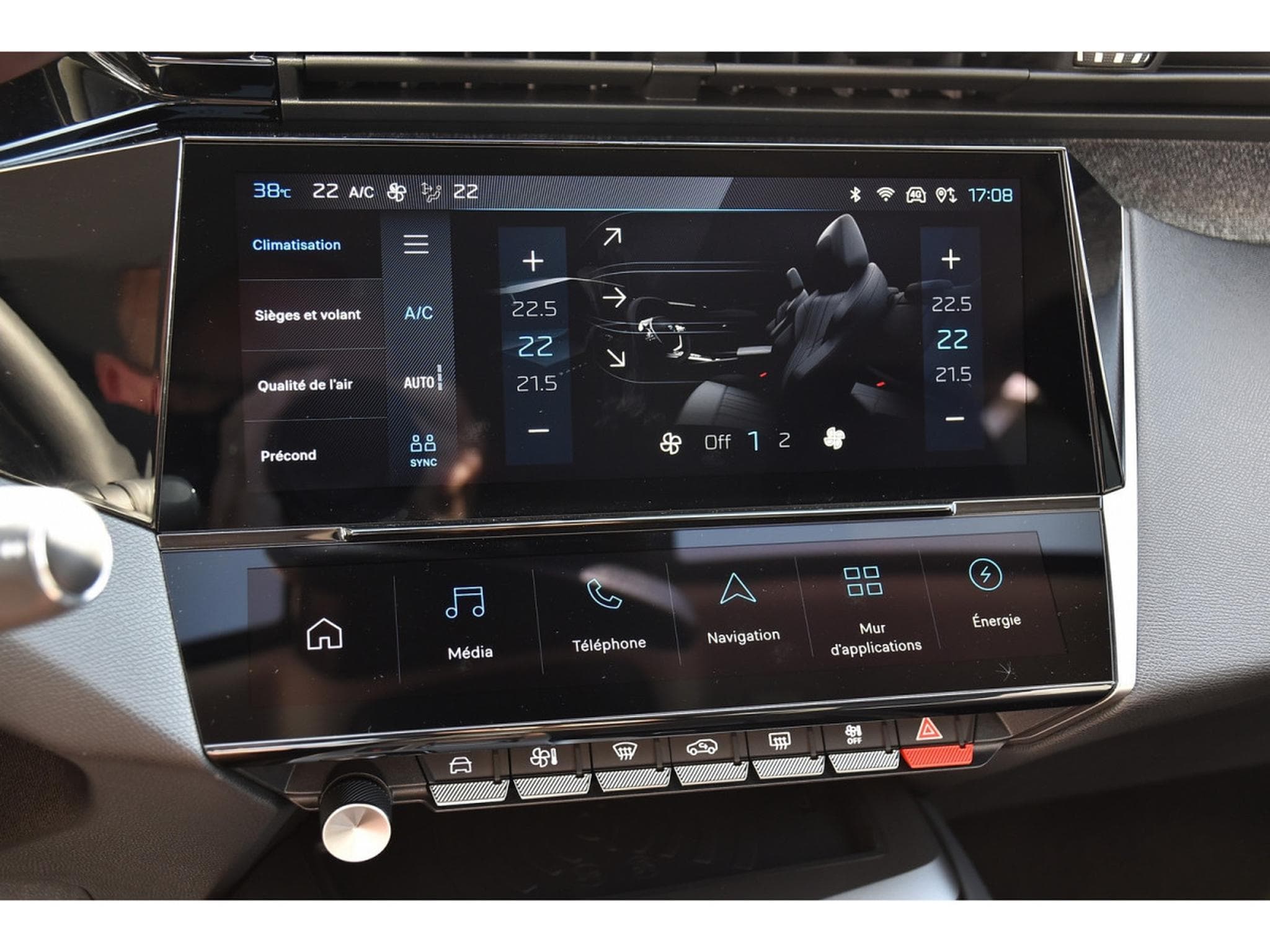 Peugeot 408 1.6 PHEV Hybride EAT8 Allure GPS LANE CAM360 1° MAIN (2024) - Photo 14