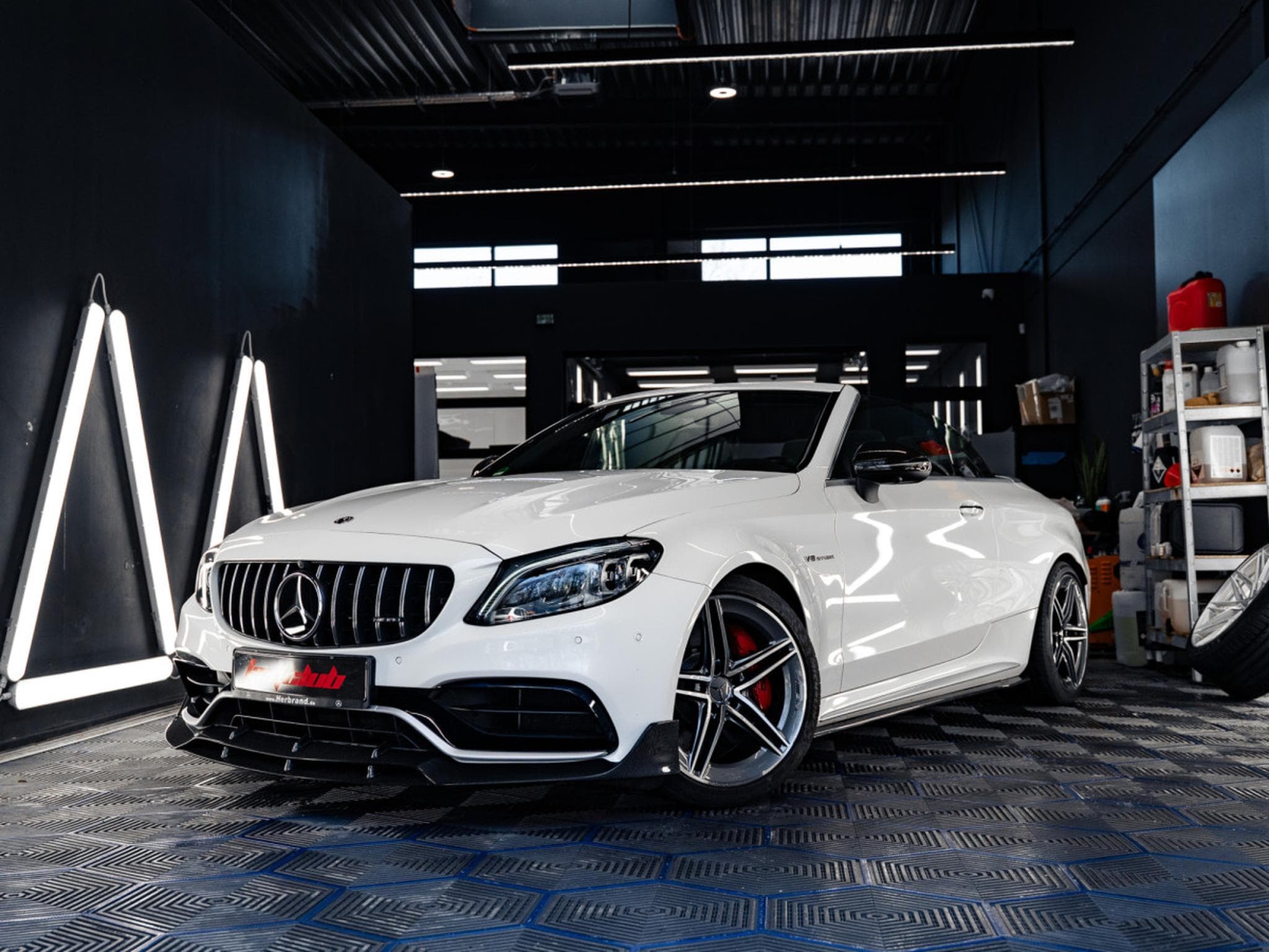 Mercedes C 63 AMG Classe C63 AMG S FULL CARBON Cabrio Caméra*360*Burmester*Ful (2019) - Photo 1