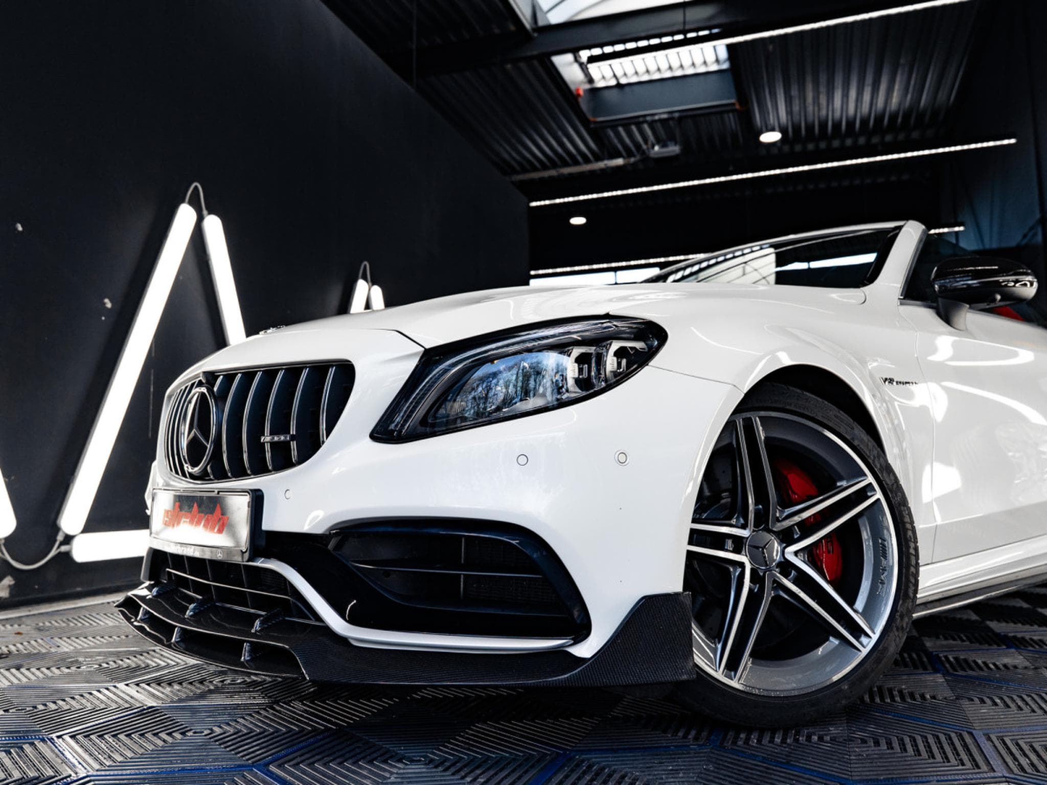 Mercedes C 63 AMG Classe C63 AMG S FULL CARBON Cabrio Caméra*360*Burmester*Ful (2019) - Photo 3