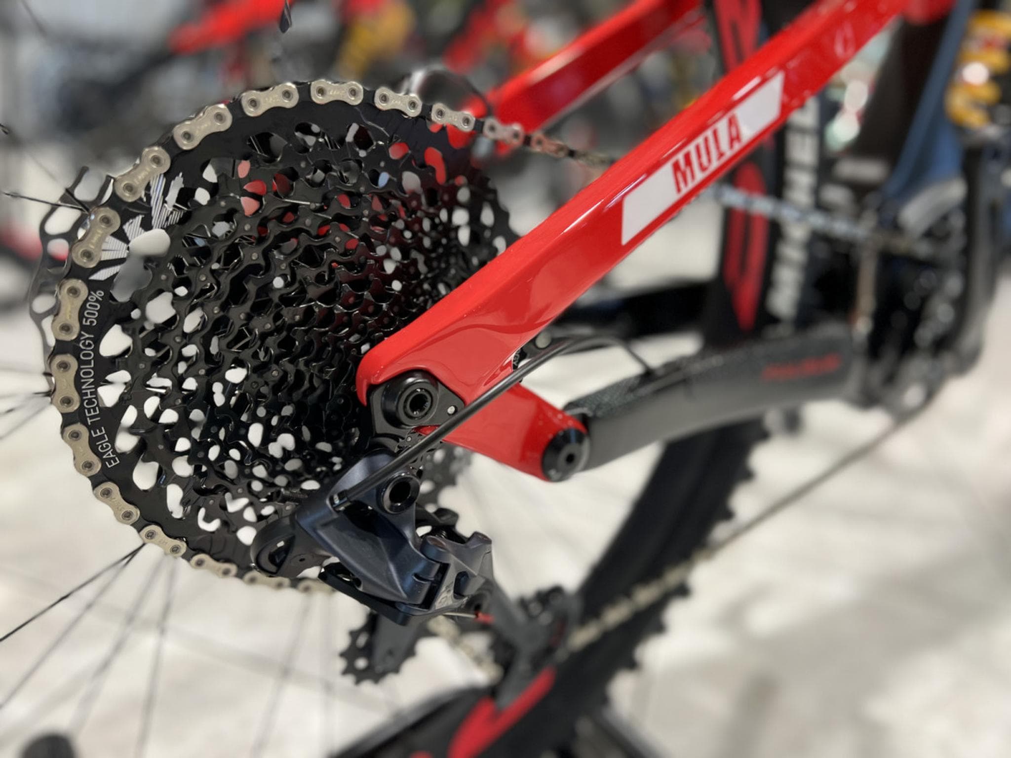 Fulgur Mula MX OHLINS GX12 6100 SW TG L  Carbone POLINI 90 Nm, taille S, (2026) - Foto 3