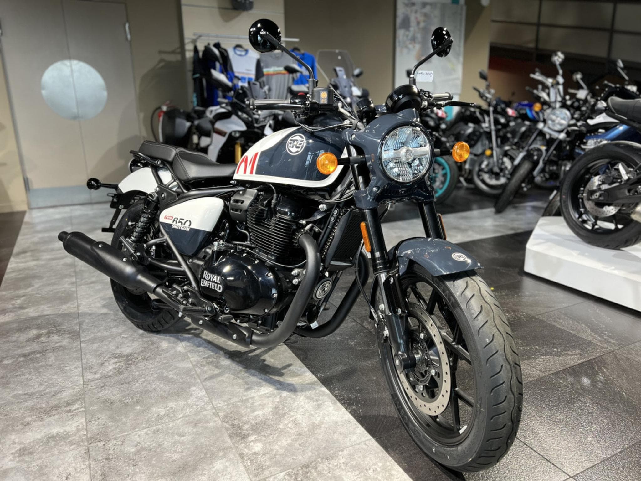 Royal Enfield Shotgun 650 stencil white (2026) - Foto 5