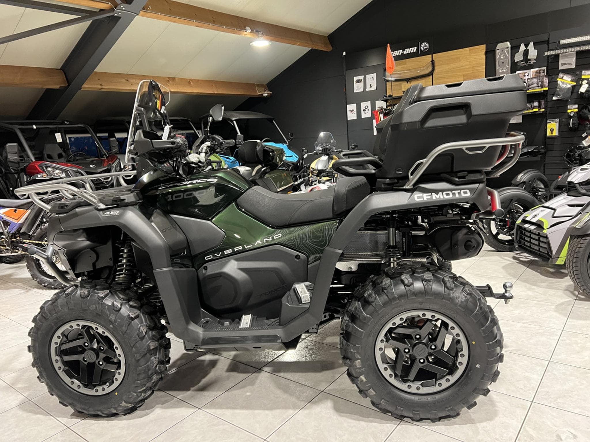 CF Moto CForce 1000 TOURING PREM. AGRI OL  FOREST GREEN ABS - 105 KM/H (2024) - Foto 4