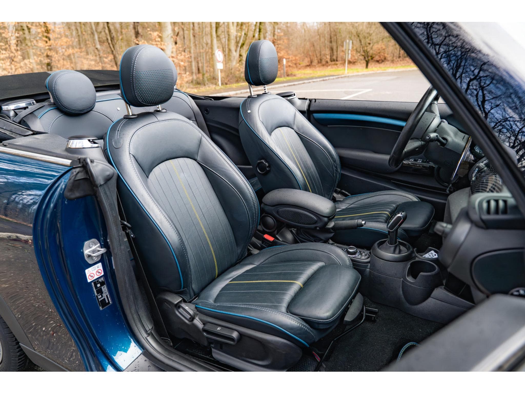 Mini Cooper Cabriolet Sidewalk Edition - BVA - Cuir - Navigation - DEL (2021) - Photo 11