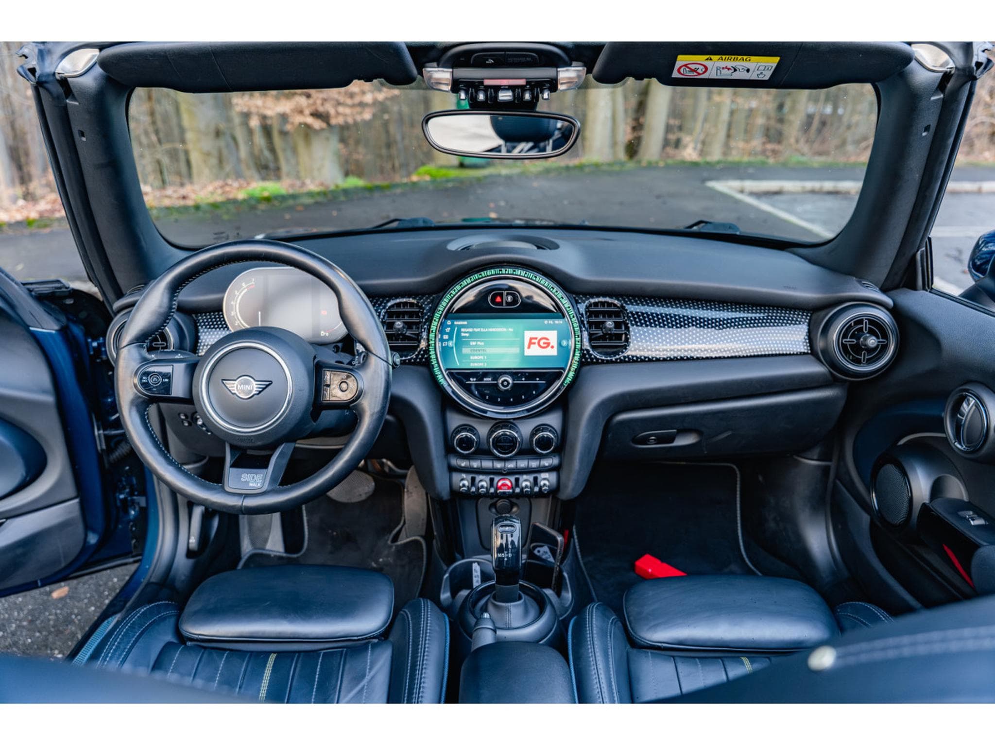 Mini Cooper Cabriolet Sidewalk Edition - BVA - Cuir - Navigation - DEL (2021) - Photo 8