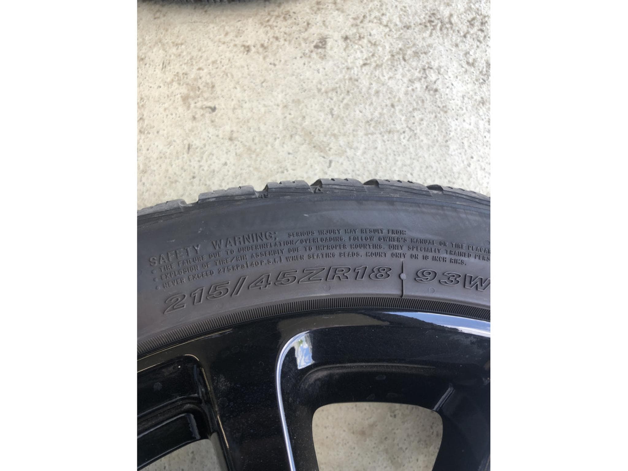 Jantes alu + Pneus h – 18" - Photo 4