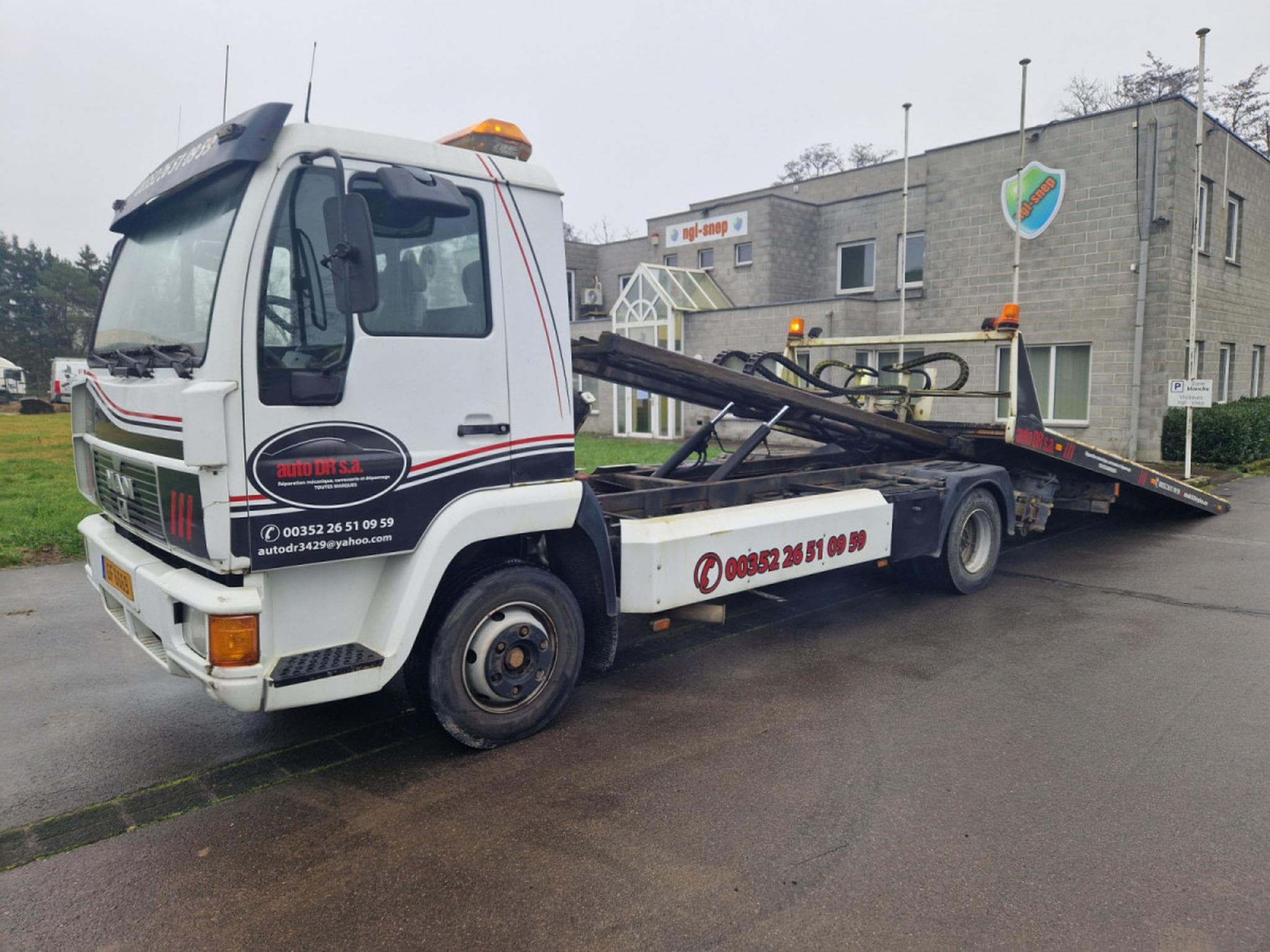 MAN ETGE 9.224 Dépanneuse Auto (1996) - Foto 12