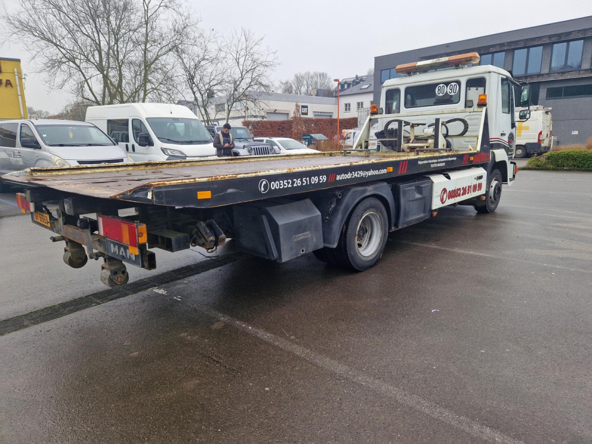 MAN ETGE 9.224 Dépanneuse Auto (1996) - Foto 4