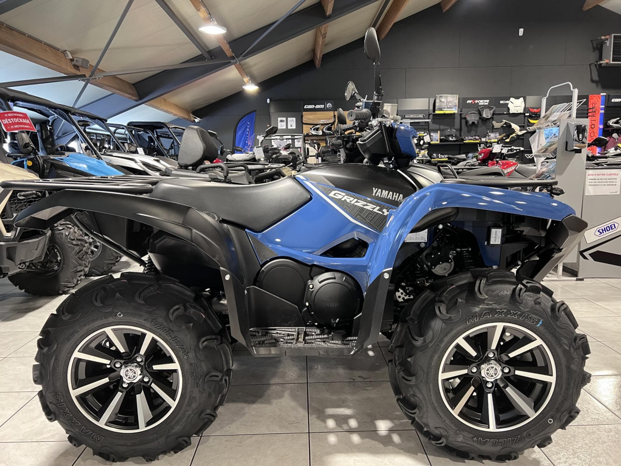 Yamaha Grizzly 700 700 EPS  SE bleu (2026) - Photo 1