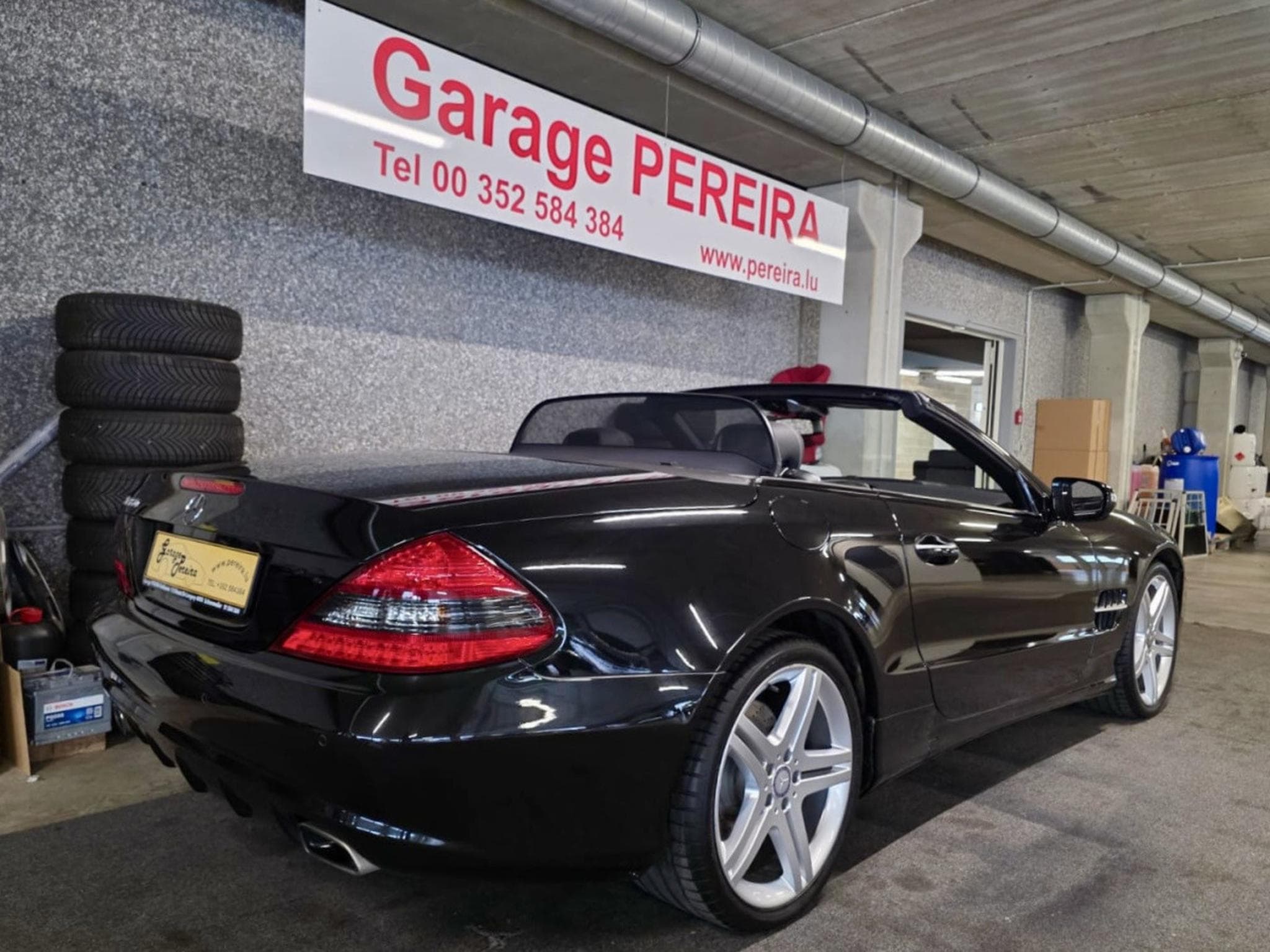 Mercedes SL 350 ROADSTER FACELIFT AIRSCRAF CUIR XENON EUROPA 1 HAND (2008) - Photo 3