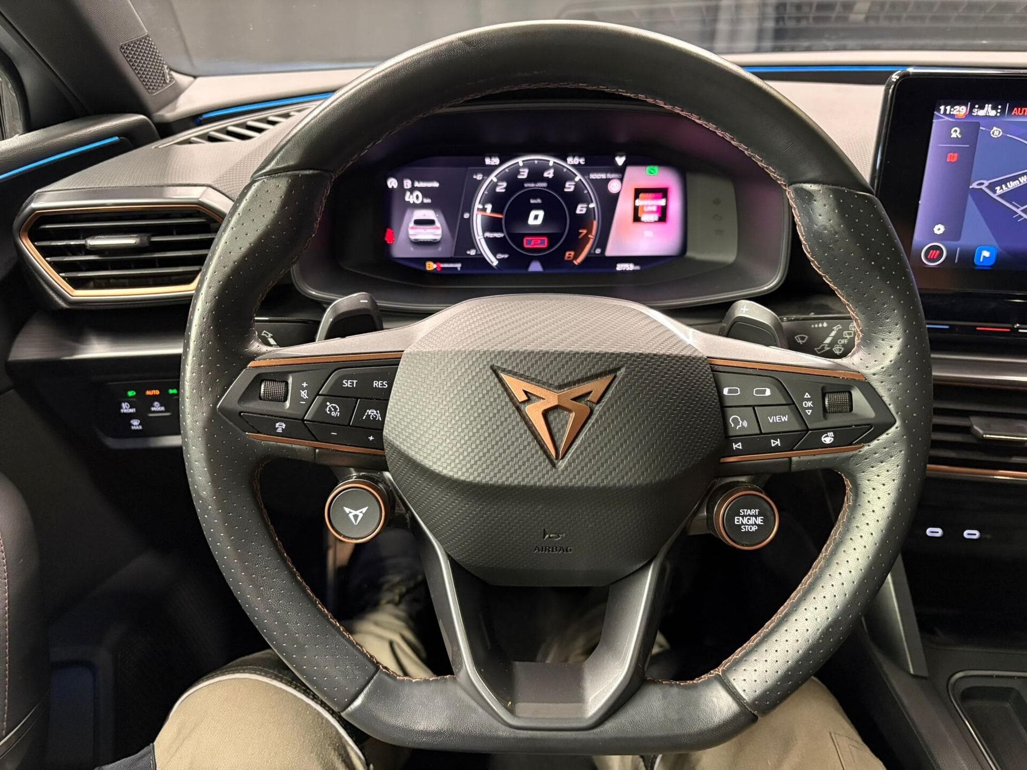 Cupra Leon VZ 2.0 TSI 300cv PANO/CUIR/CAMERA (2021) - Foto 14