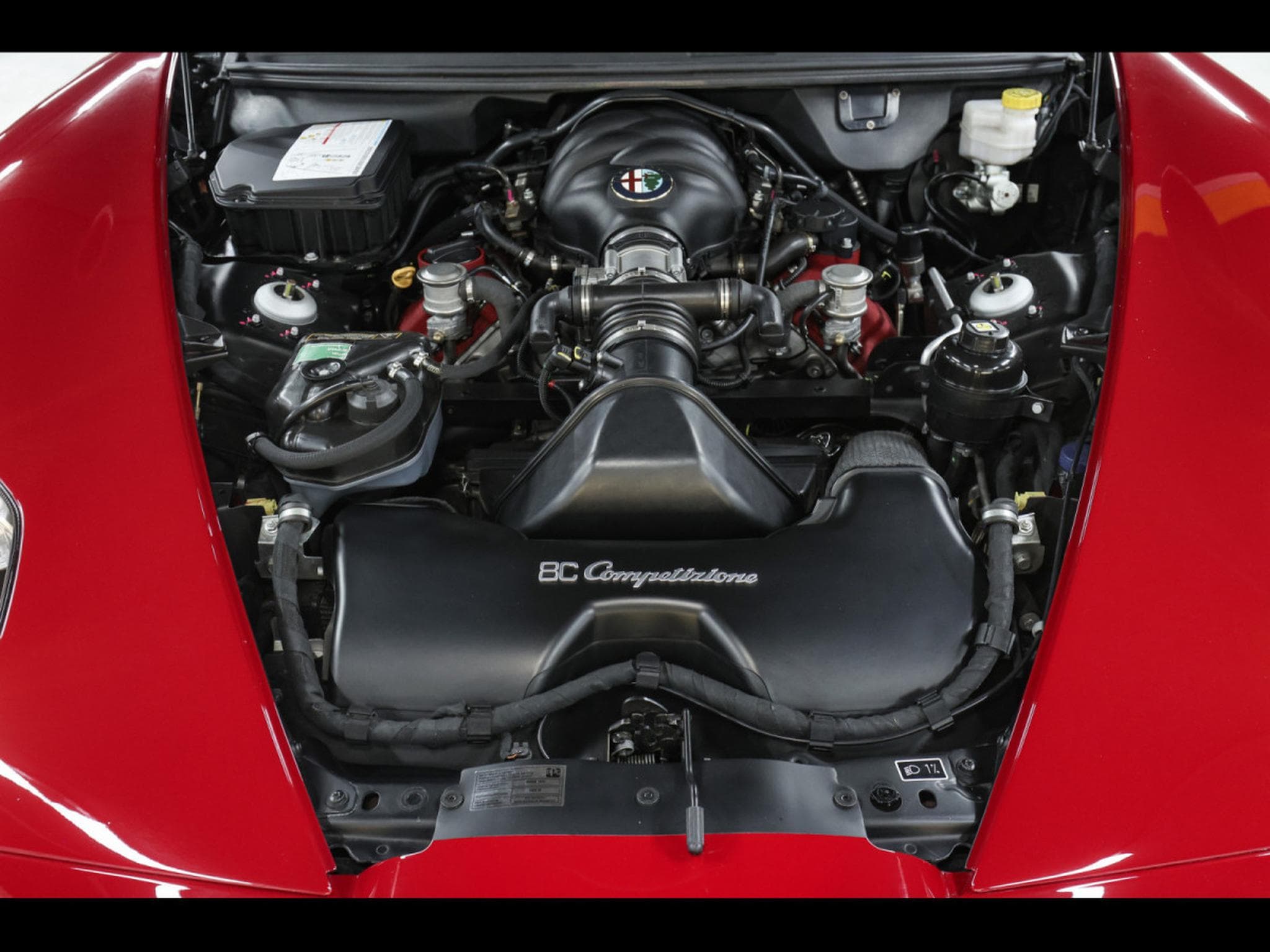 Alfa-Romeo 8C COMPETIZIONE 4.7 V8 (450 CH) – 351/500 – ROSSO ALFA – FULL X (2009) - Photo 22