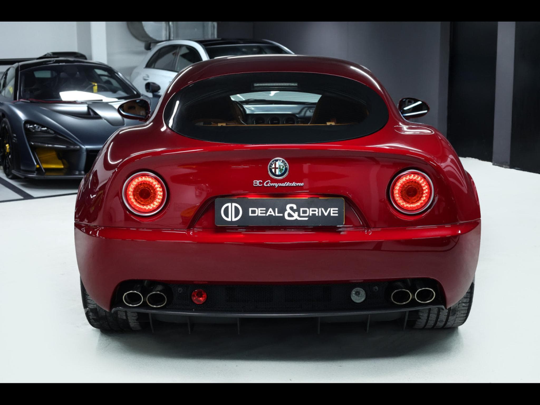 Alfa-Romeo 8C COMPETIZIONE 4.7 V8 (450 CH) – 351/500 – ROSSO ALFA – FULL X (2009) - Photo 4