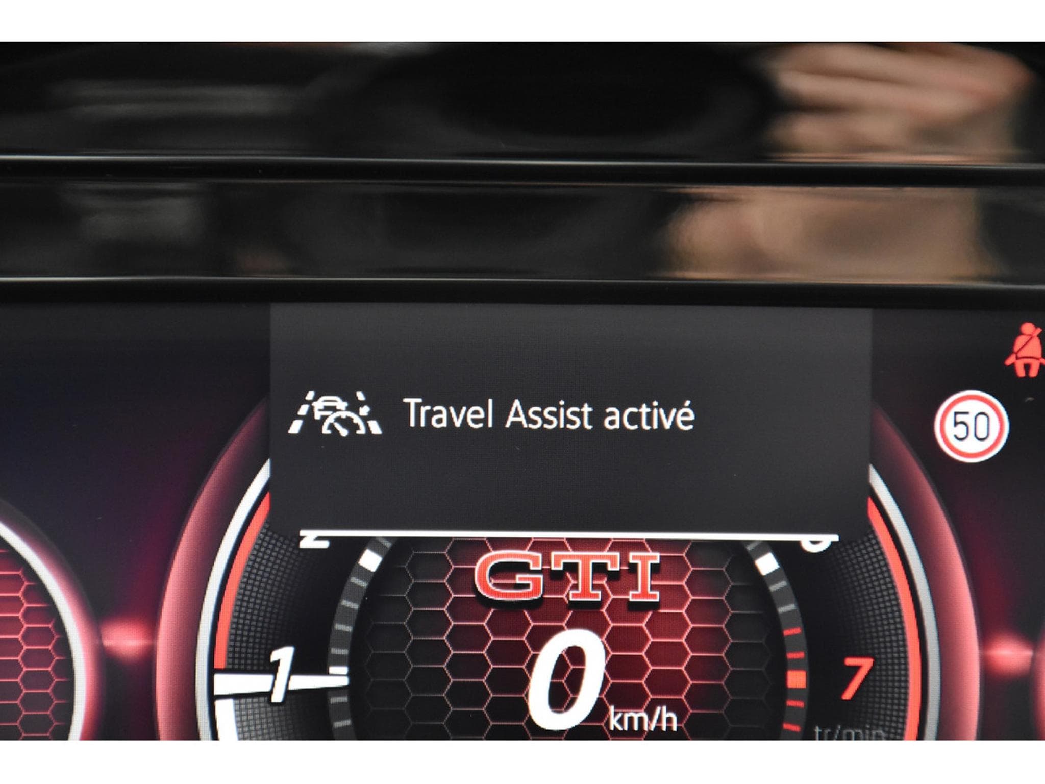 VW Golf GTI 2.0 TSI DSG CUIR MEMO HARMAN ACC TRAVEL GPS (2021) - Foto 18