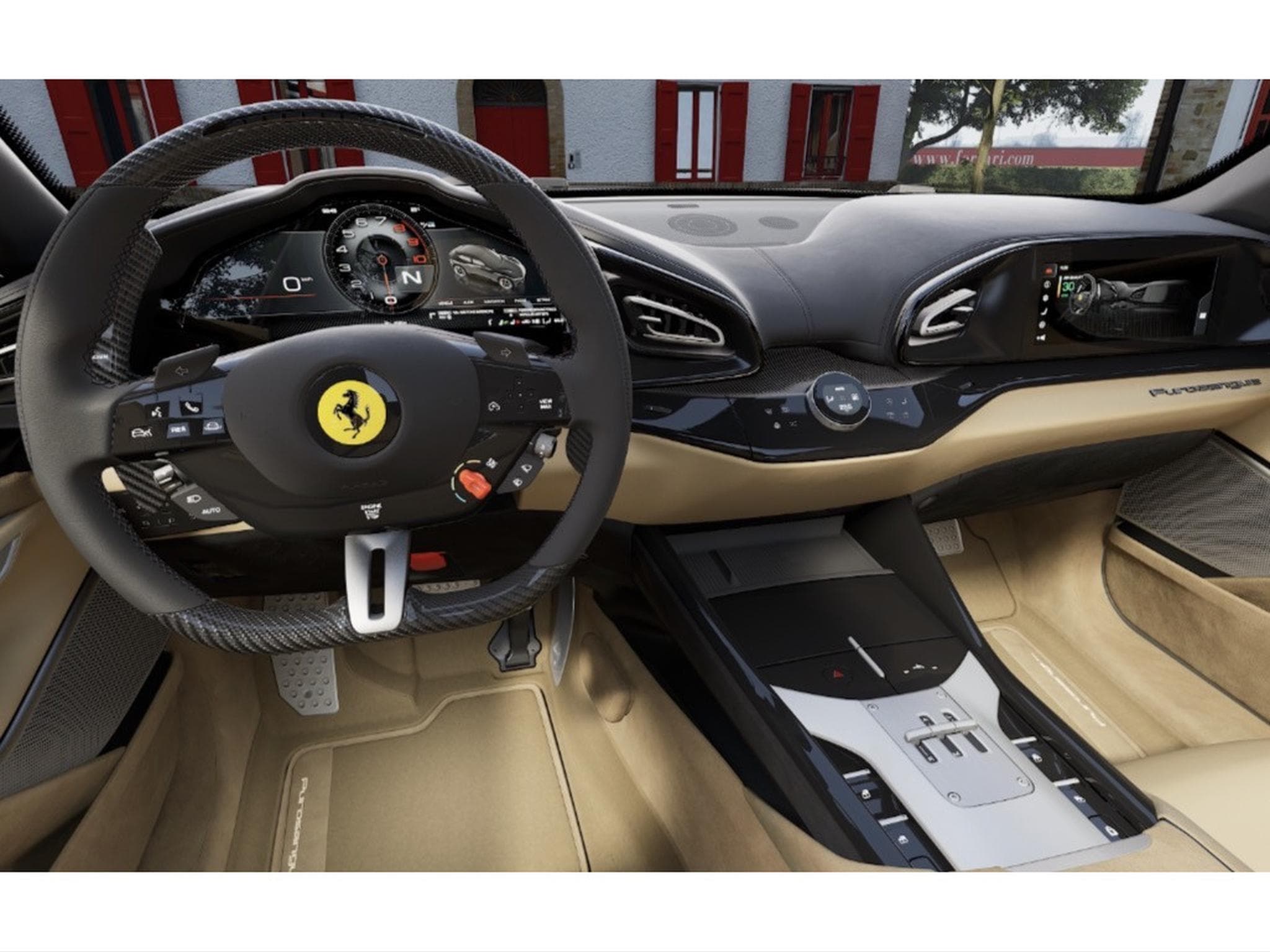 Ferrari Purosangue STOCK/ PROD 2026/SABBIA/ FULL CARBON (2026) - Photo 4