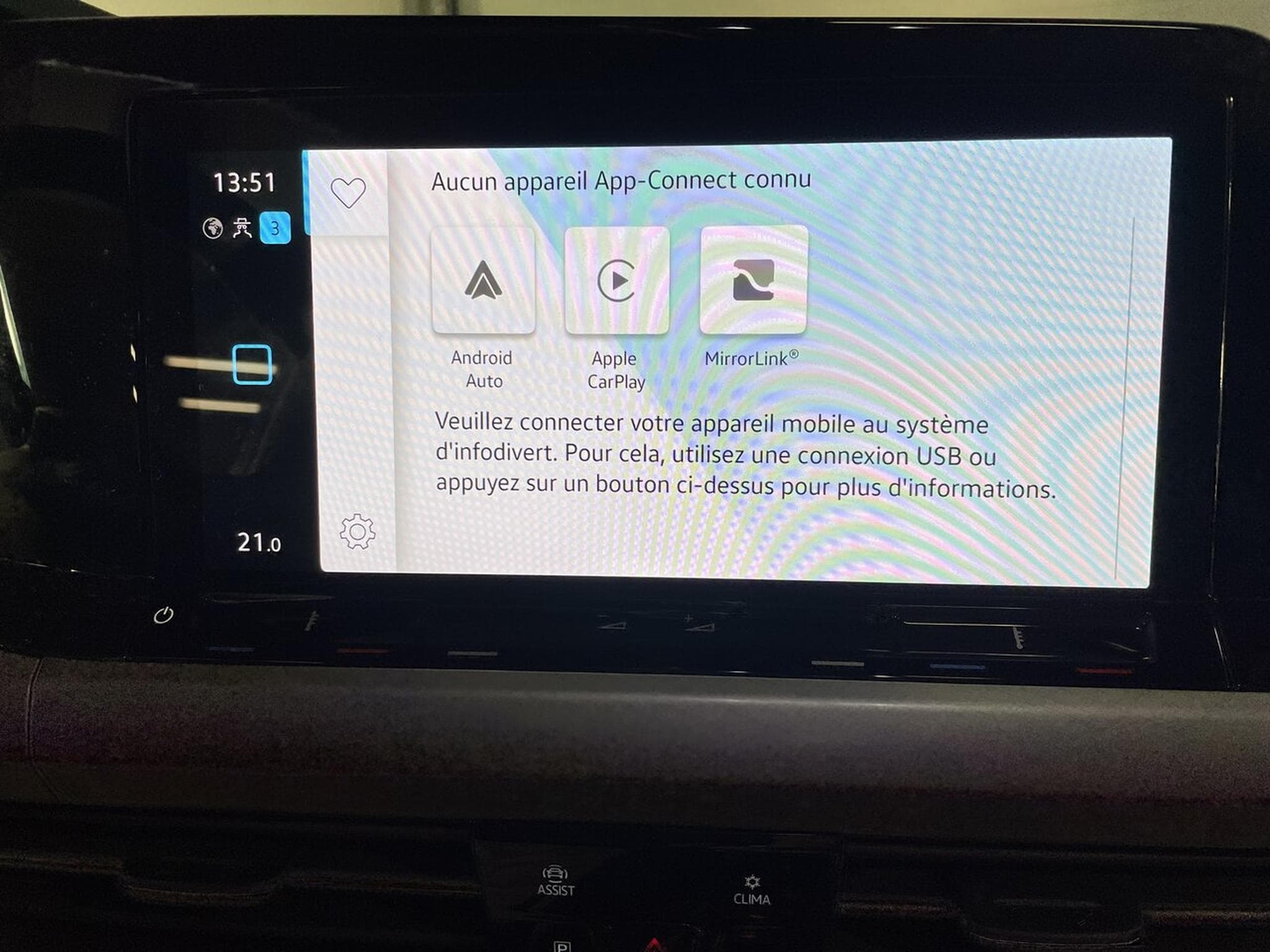 VW Golf VIII 1.0 eTSI 110 DSG GPS CARPLAY VIRTUAL COCKPIT (2021) - Photo 6