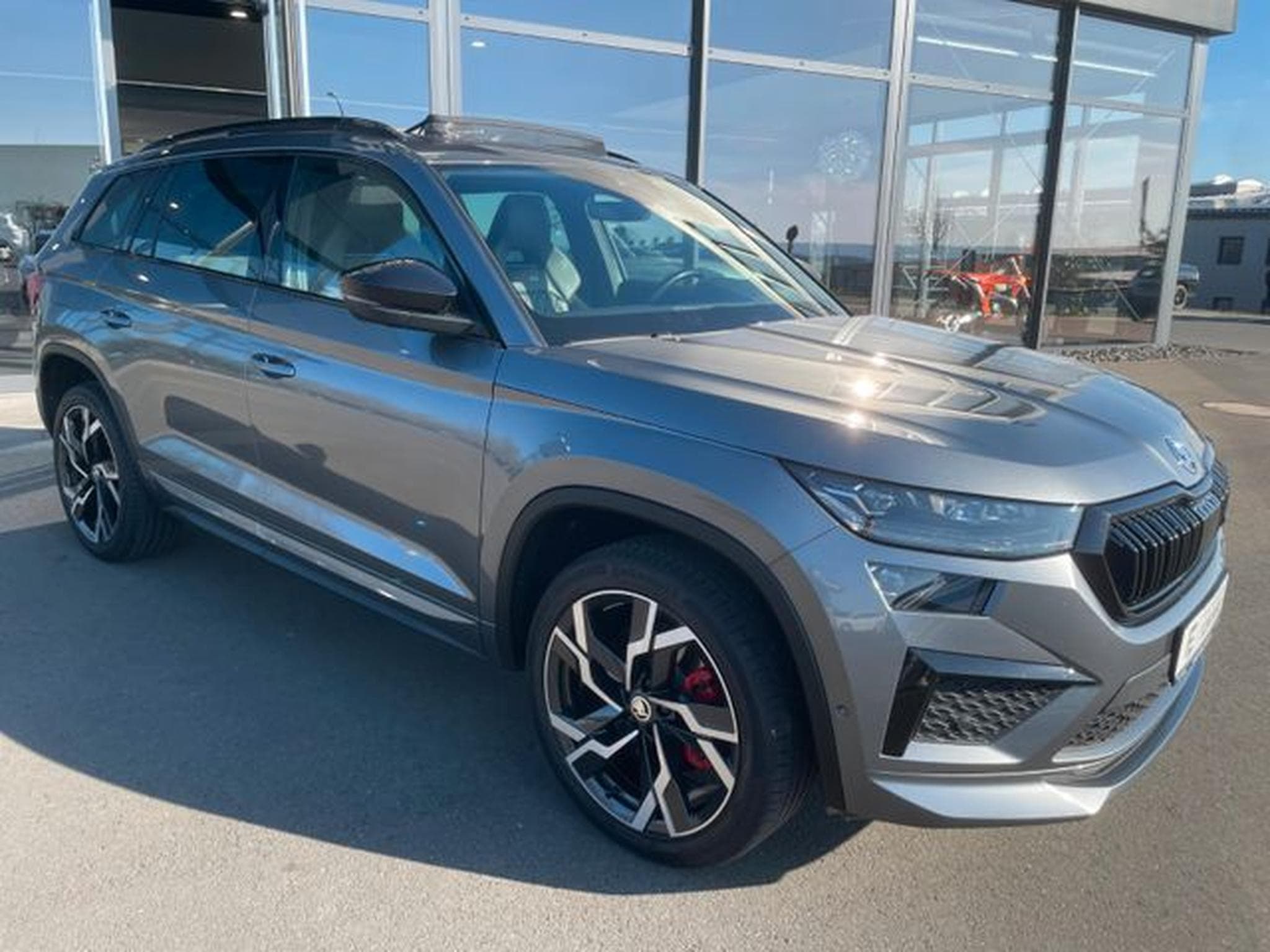 Skoda Kodiaq Kodiaq RS 4x4 Vollleder AHK Standhz Pano 360°DCC (2022) - Foto 4