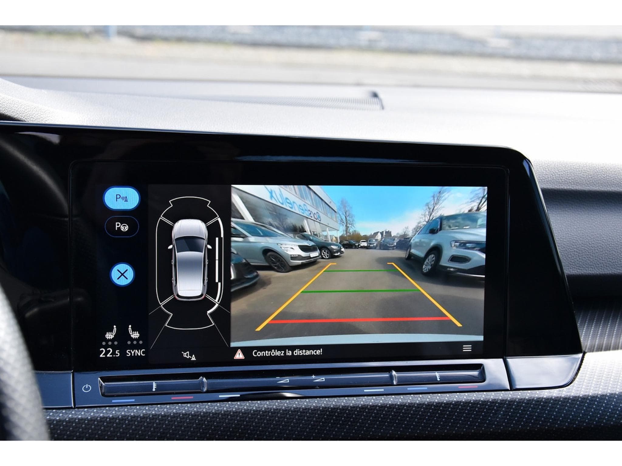 VW Golf 1.5 eTSI R-Line DSG ACC TRAVEL SIDE CAM PARK KEYLESS 1° MAIN (2021) - Foto 17