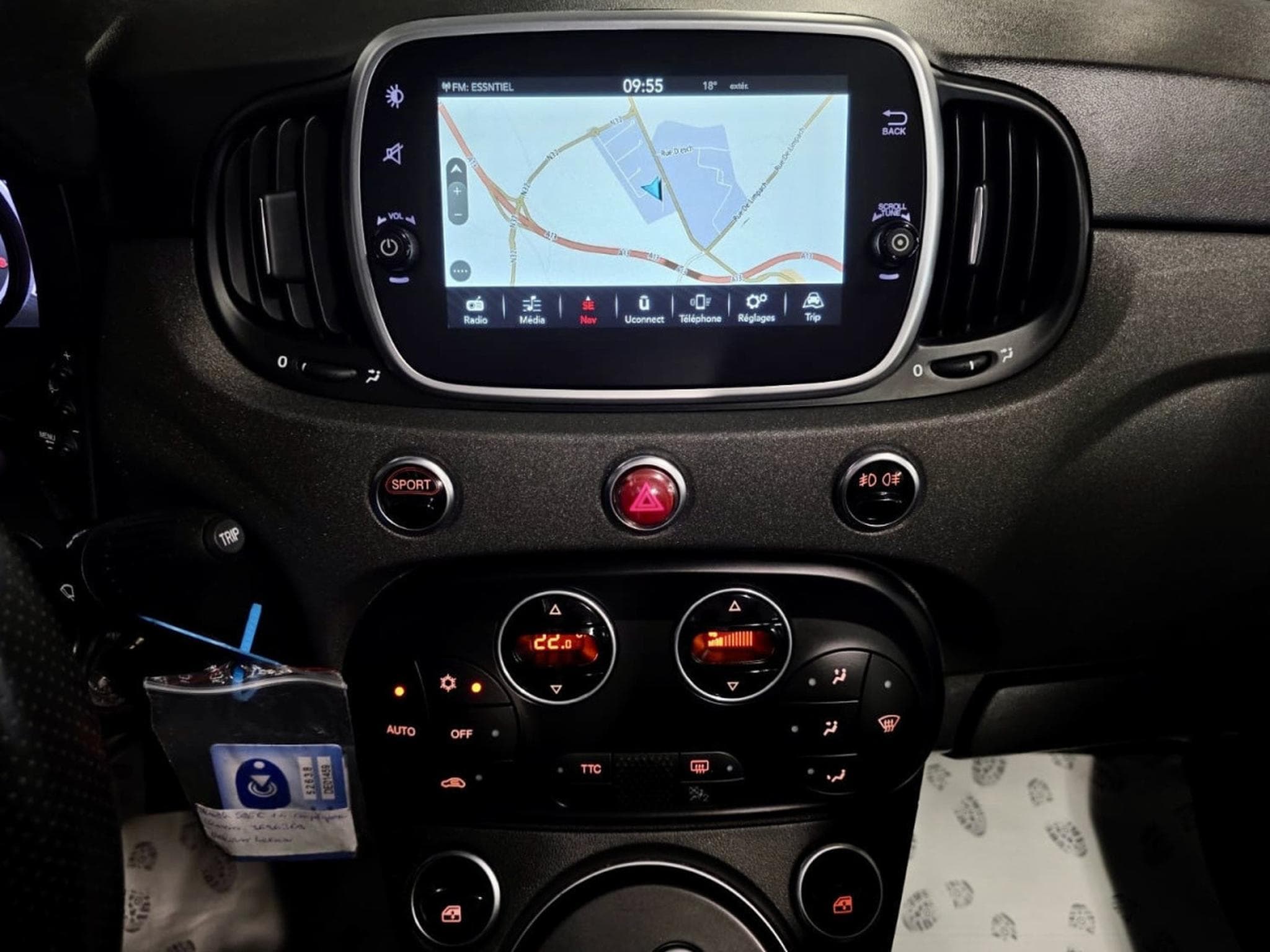 Abarth 595 595C COMPETIZIONE CABRIO  BEATS AUTO NAVI (2017) - Photo 10