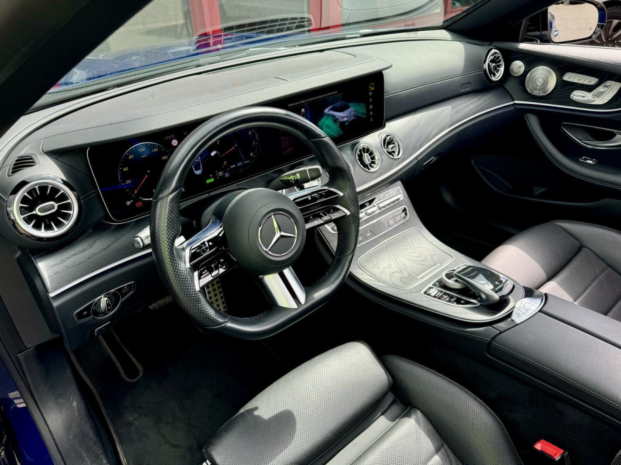 Mercedes E 300 CABRIO AMG LINE SOFTCLOSE BURMESTER CUIR NAVI (2021) - Photo 9