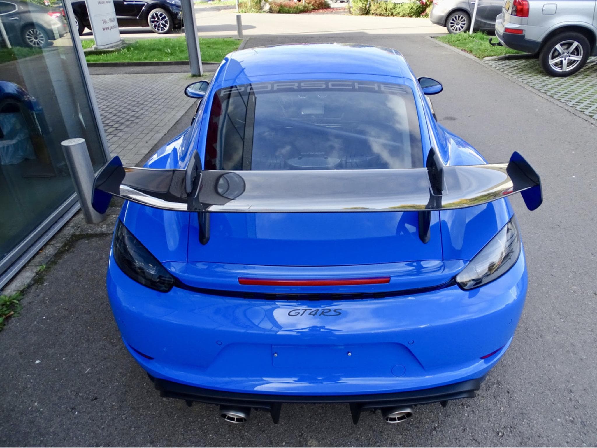 Porsche Cayman 718 GT4 RS NEW DIREKT WEISSACH PACK FULL CARBON PACK CHRONO (2022) - Photo 6