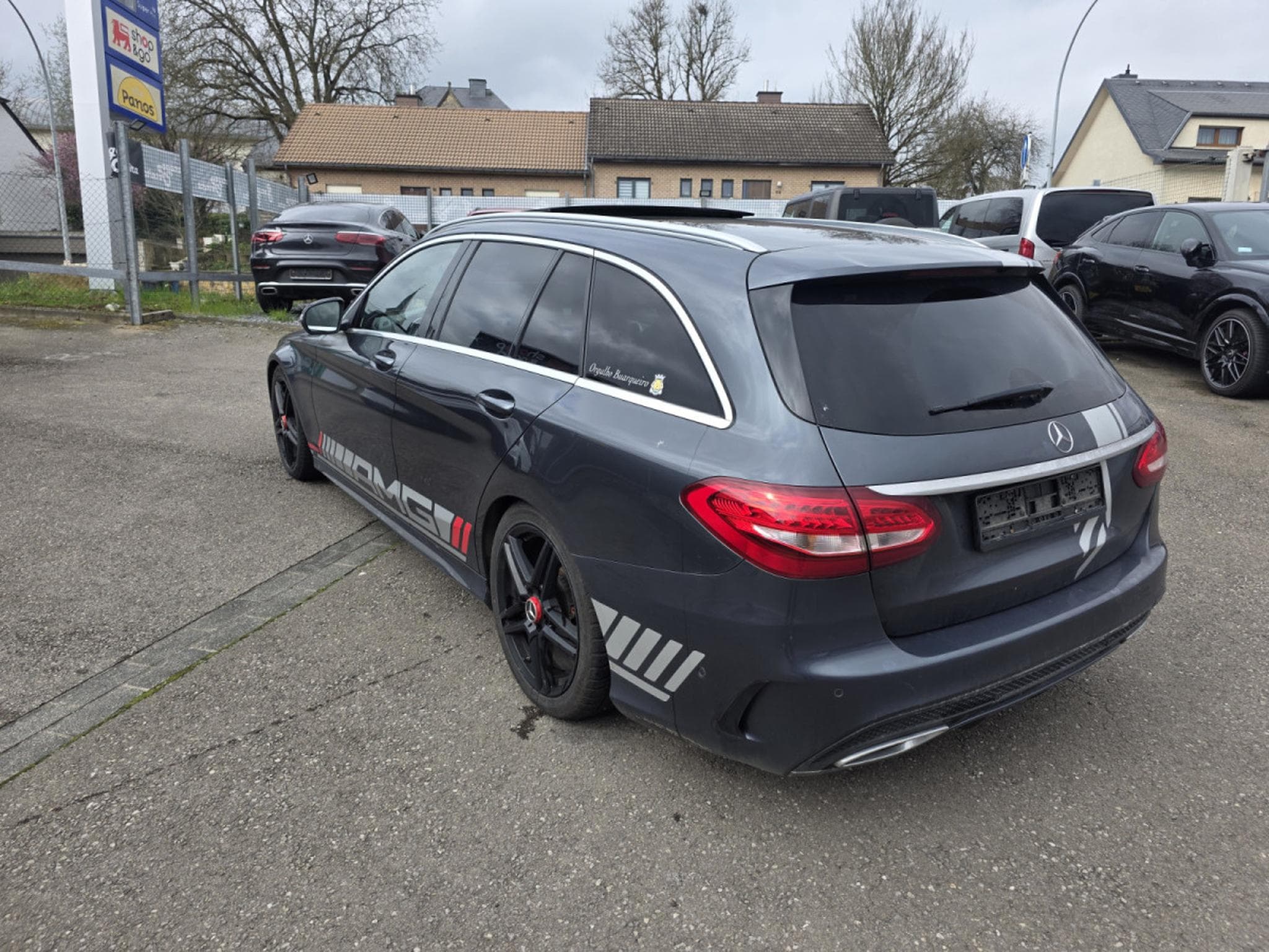 Mercedes C 250 D T 4MATIC AMG LINE HEAD UP PANO CUIR NAVI (2016) - Photo 3