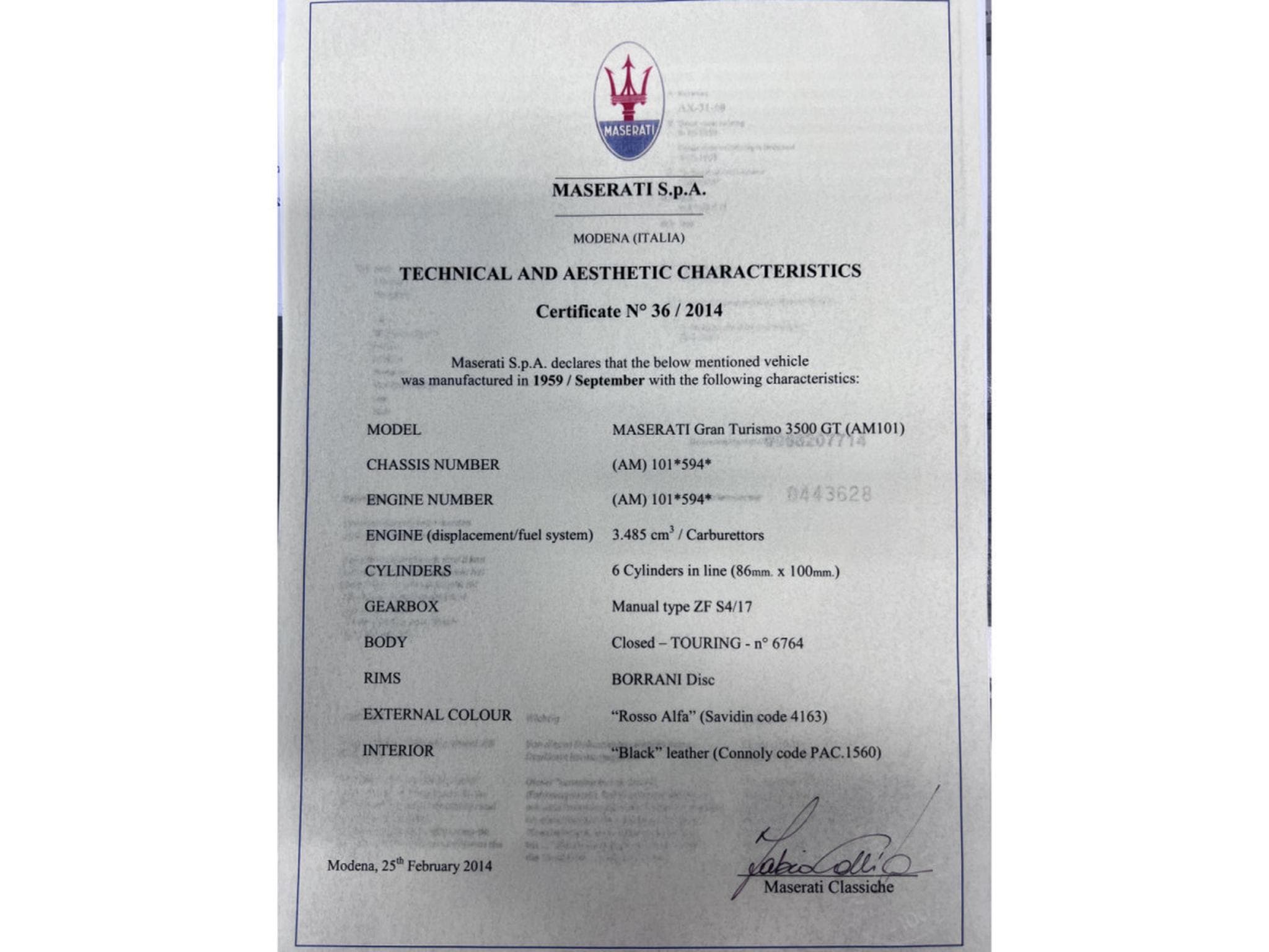 Maserati 3500 GT Touring Superleggera Matching and NEW make offer (1970) - Foto 3