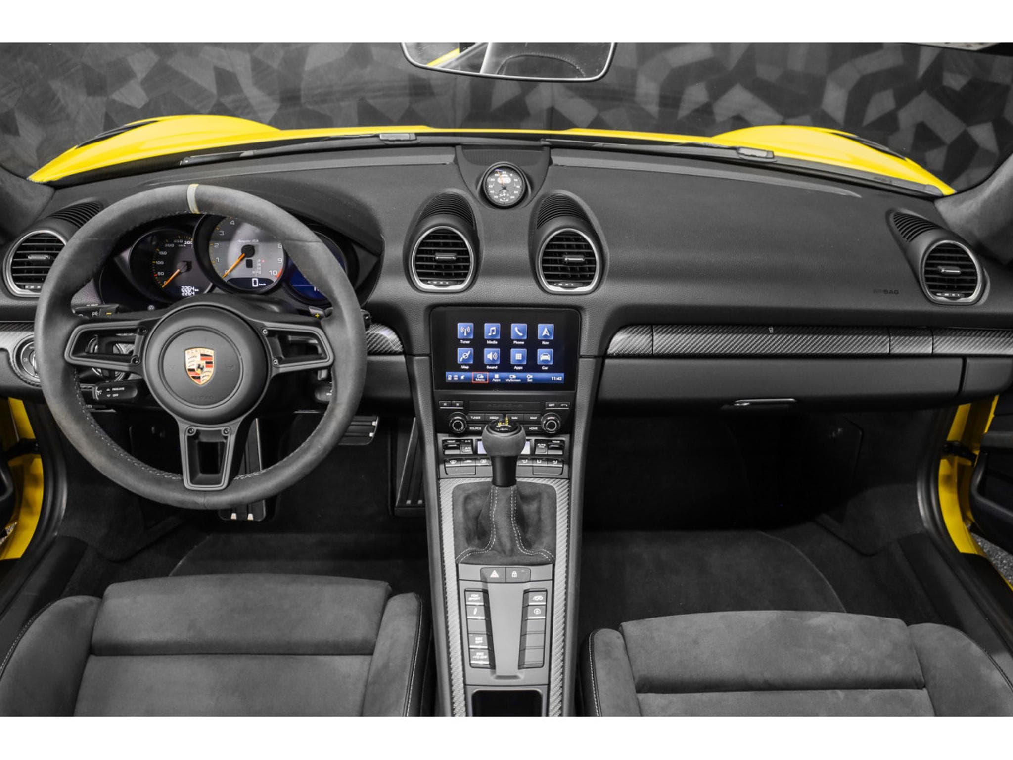 Porsche Boxster 718 Spyder RS PDK - Sièges Sport - JAUNE RACING (2024) - Photo 16