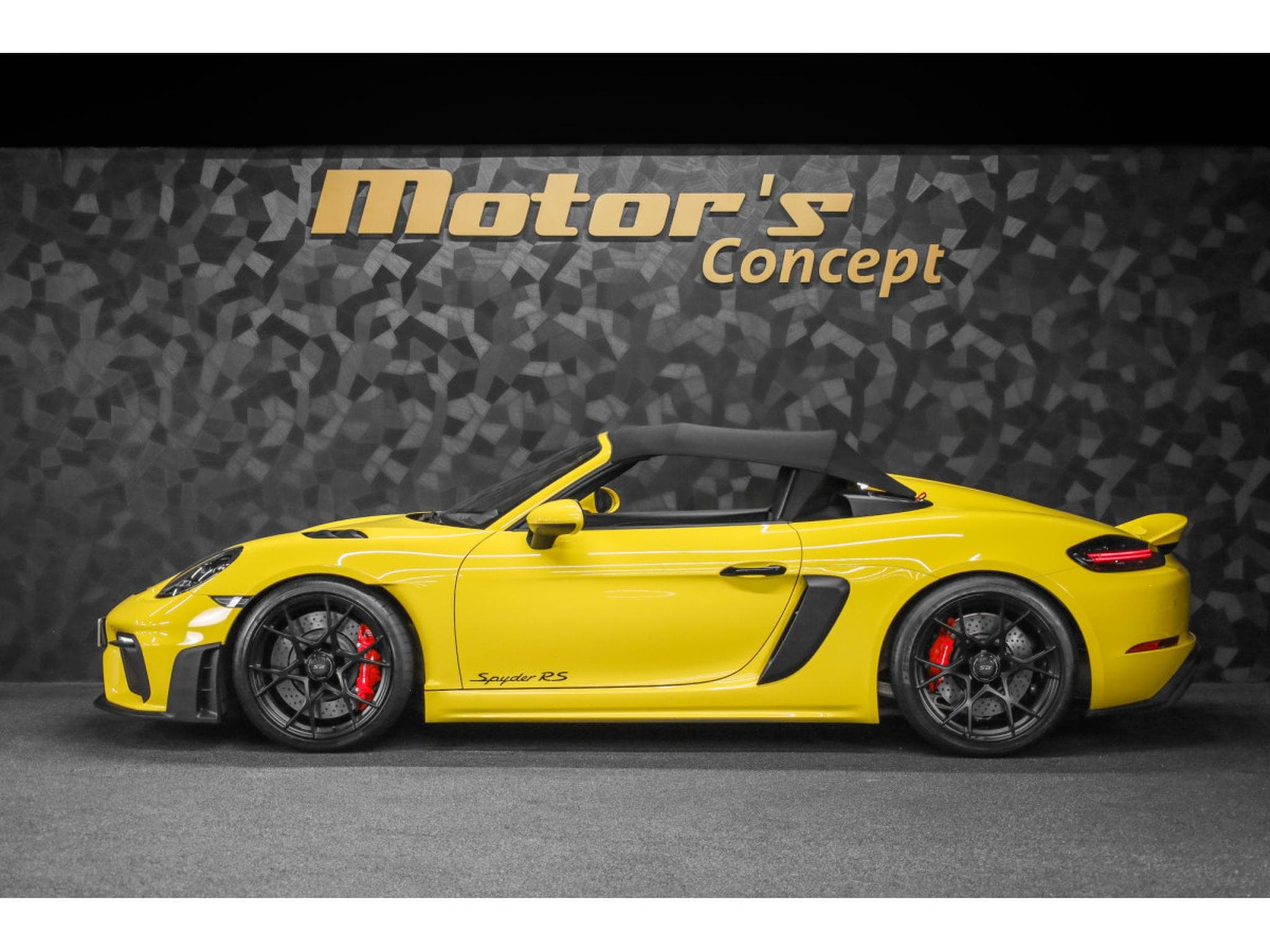 Porsche Boxster 718 Spyder RS PDK - Sièges Sport - JAUNE RACING (2024) - Photo 2