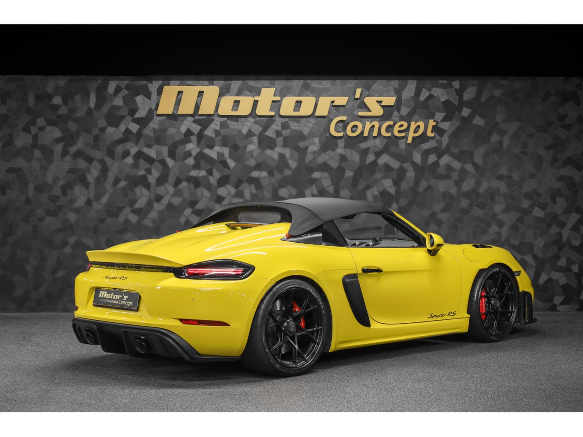 Porsche Boxster 718 Spyder RS PDK - Sièges Sport - JAUNE RACING (2024) - Photo 3