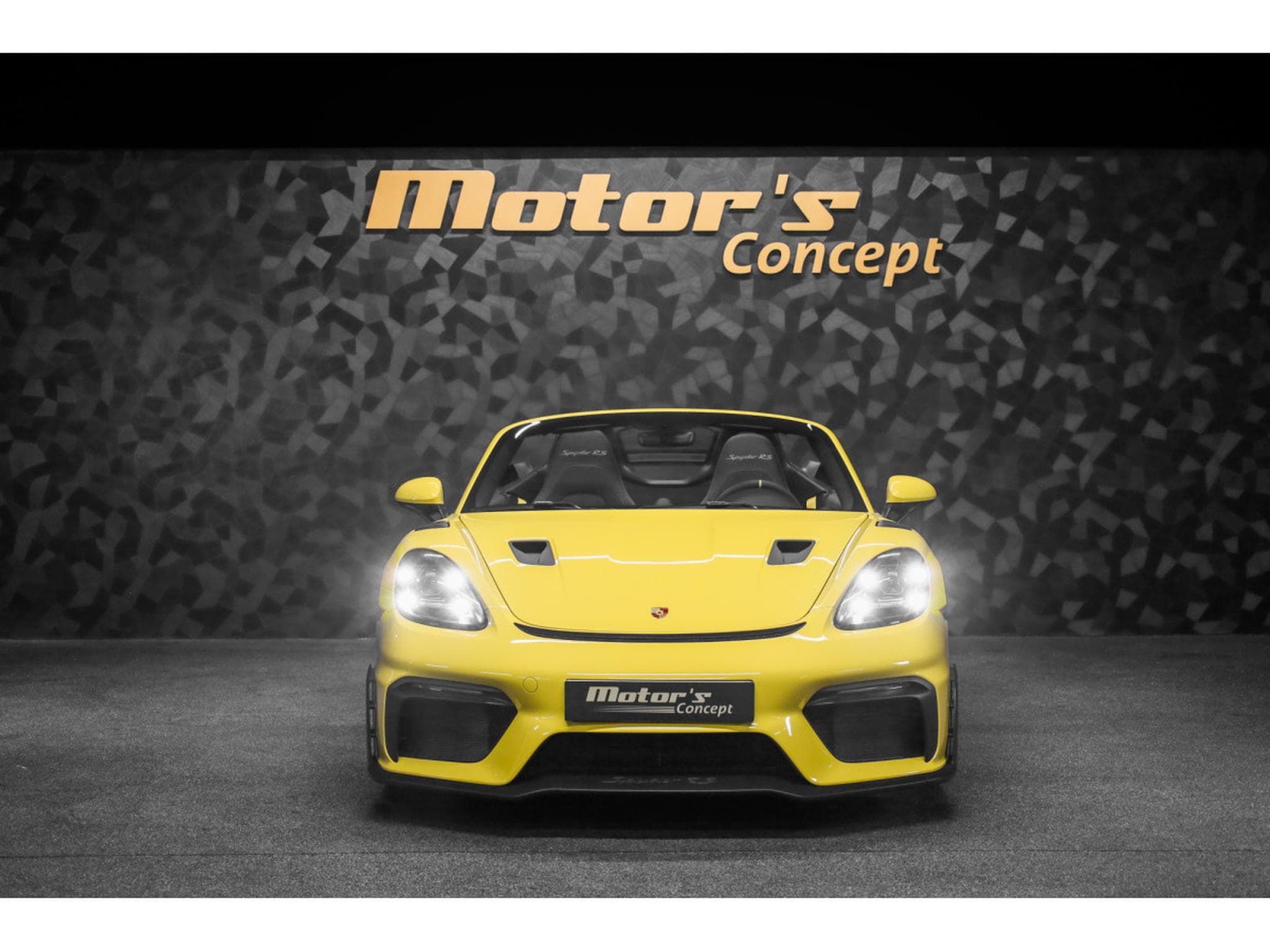Porsche Boxster 718 Spyder RS PDK - Sièges Sport - JAUNE RACING (2024) - Photo 4