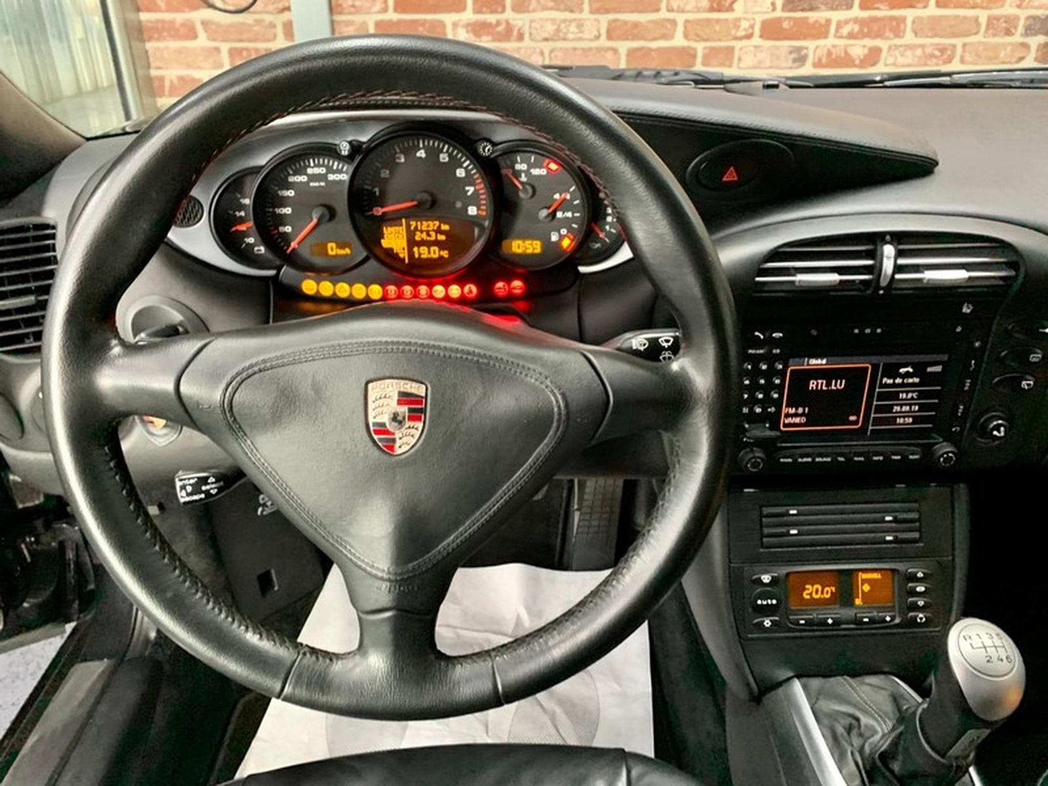 Porsche 911 996 ( 911 ) Turbo 3.6 420cv TO/Cuir/Memory/Bose (2003) - Photo 4