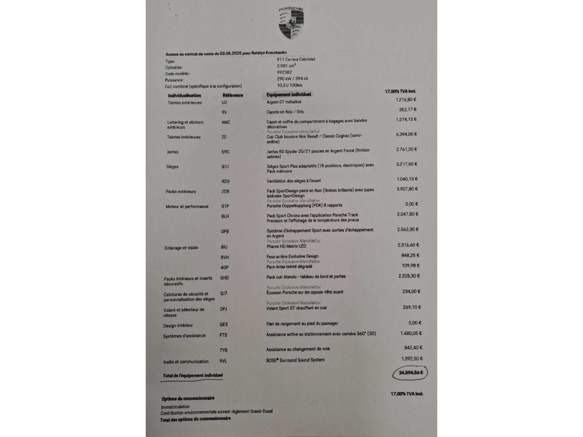 Porsche 911 FACELIFT CARRERA CABRIO PACK CHRONO BOSE CUIR NAVI 1 HAND 36 (2025) - Foto 19