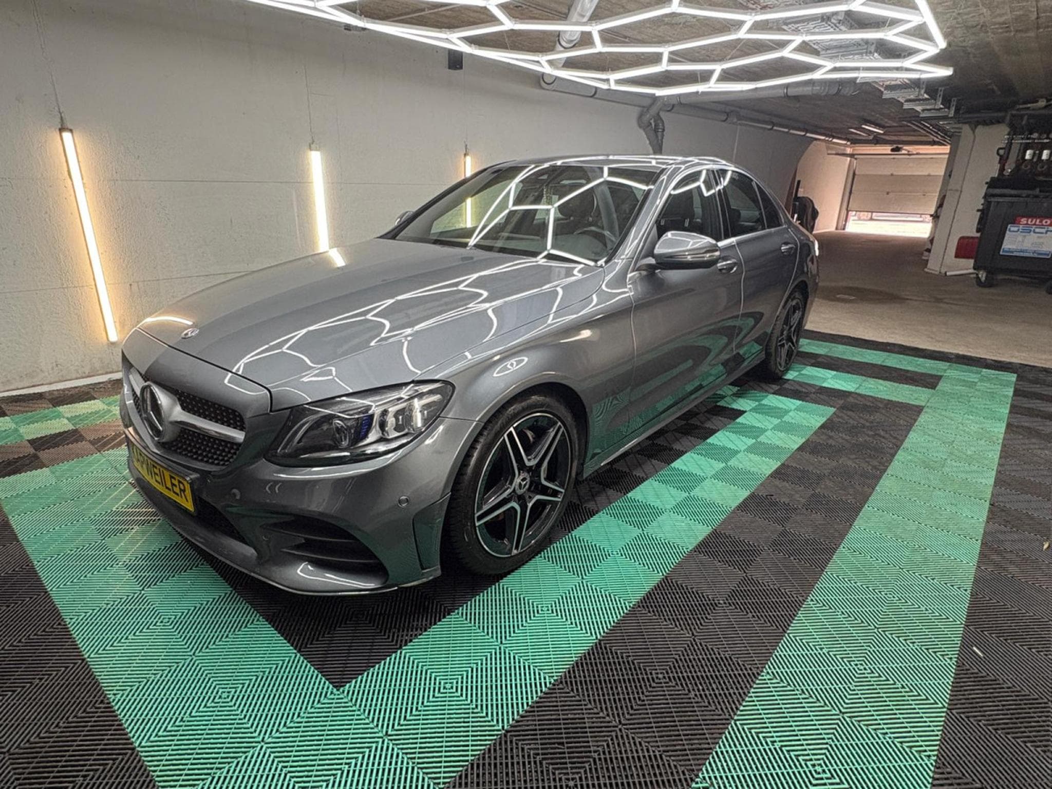 Mercedes C 220 AMG Line Interieur Exterieur Kamera Leder (2019) - Photo 2