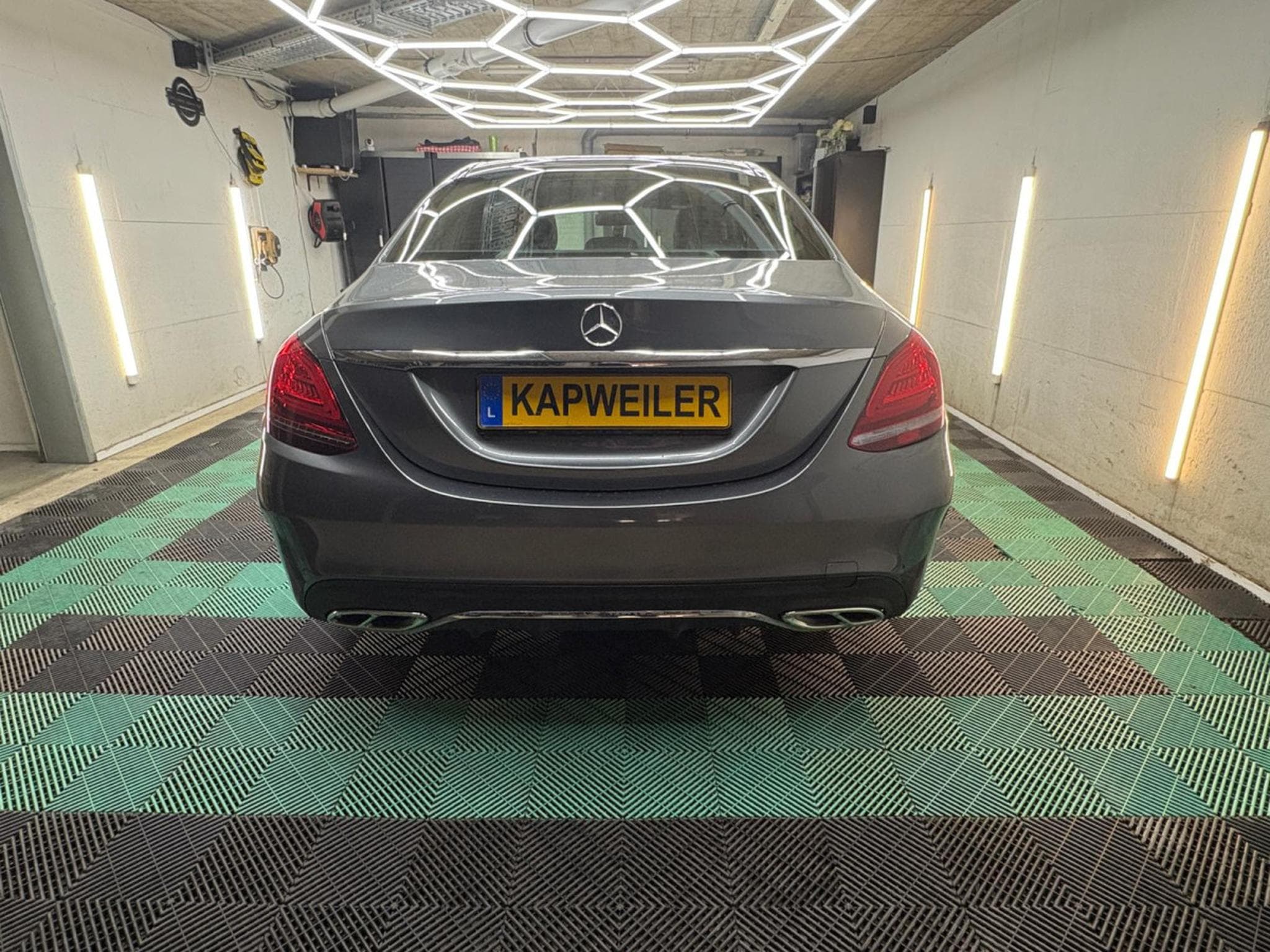 Mercedes C 220 AMG Line Interieur Exterieur Kamera Leder (2019) - Photo 3