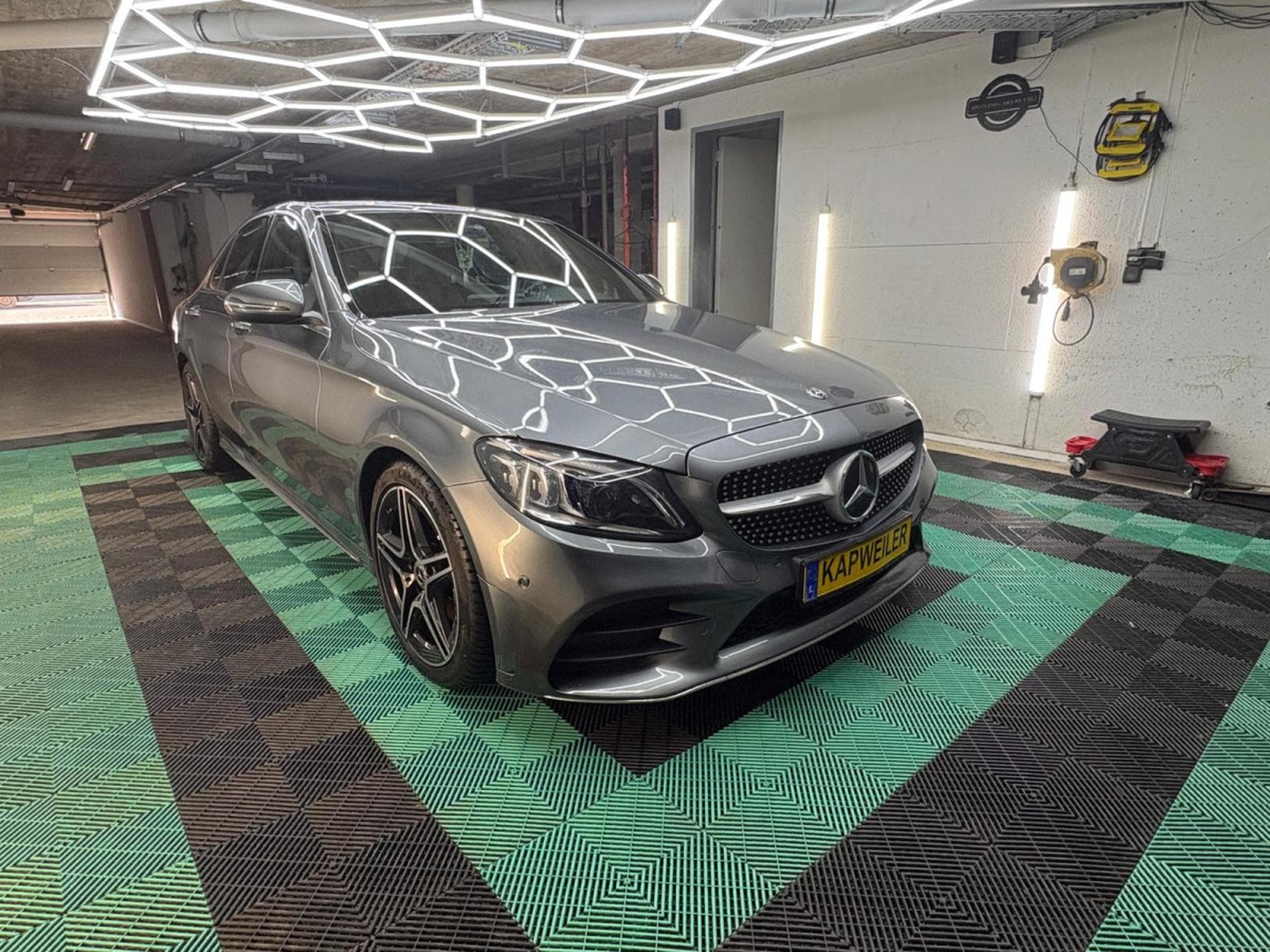 Mercedes C 220 AMG Line Interieur Exterieur Kamera Leder (2019) - Photo 4