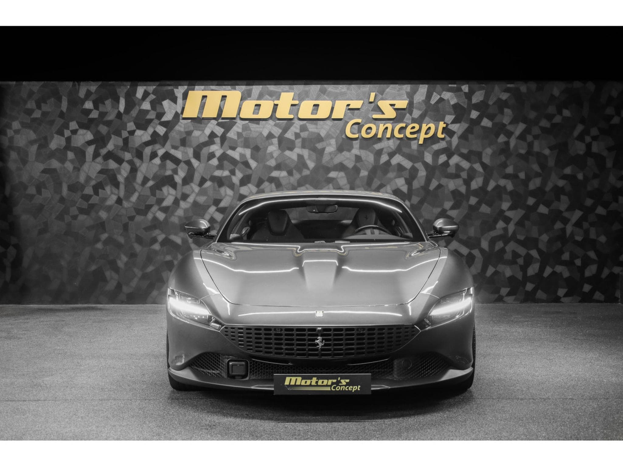 Ferrari Roma V8 - GRIGIO SILVERSTONE / CIOCCOLATO (2022) - Photo 4