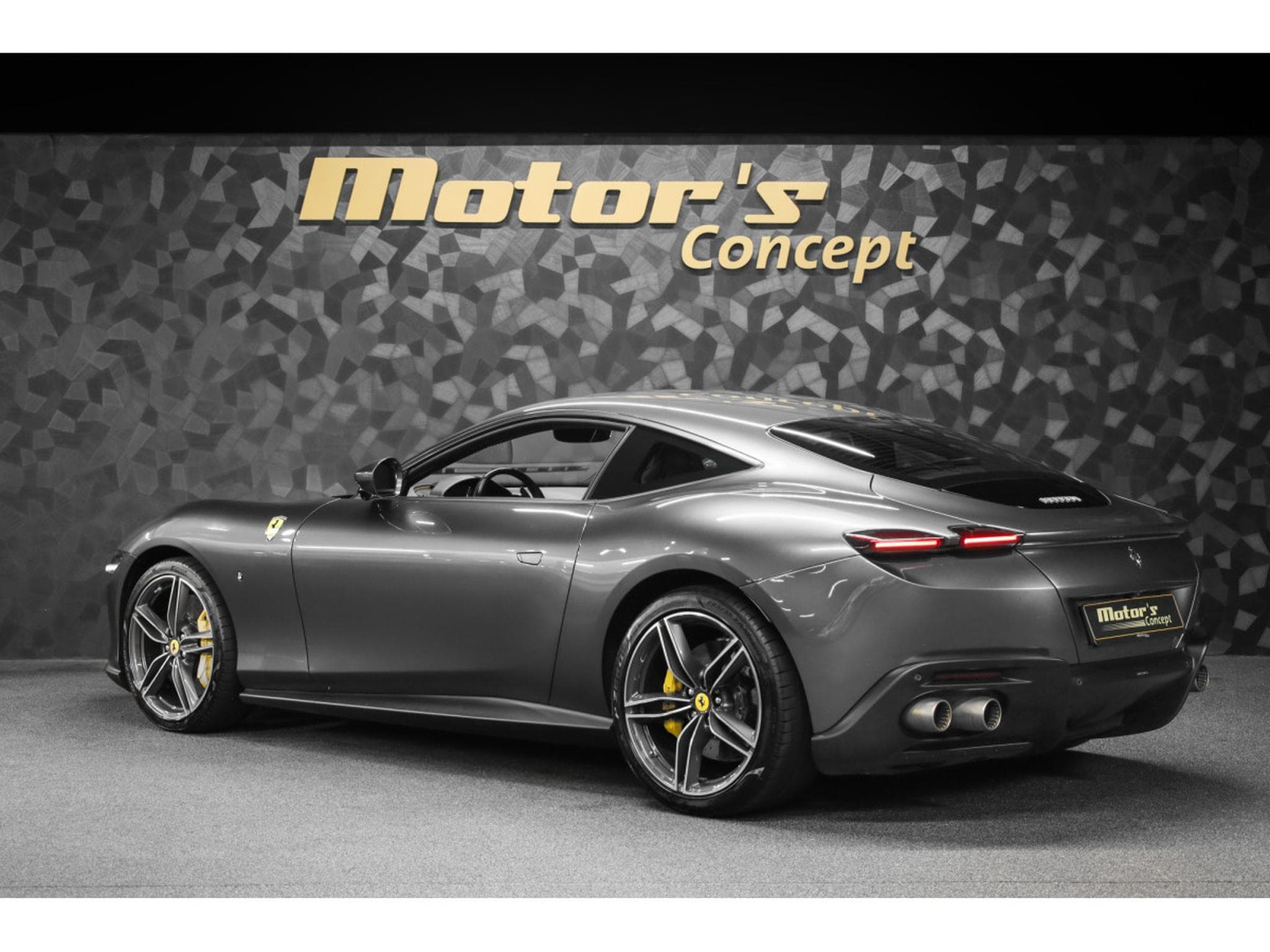 Ferrari Roma V8 - GRIGIO SILVERSTONE / CIOCCOLATO (2022) - Photo 7