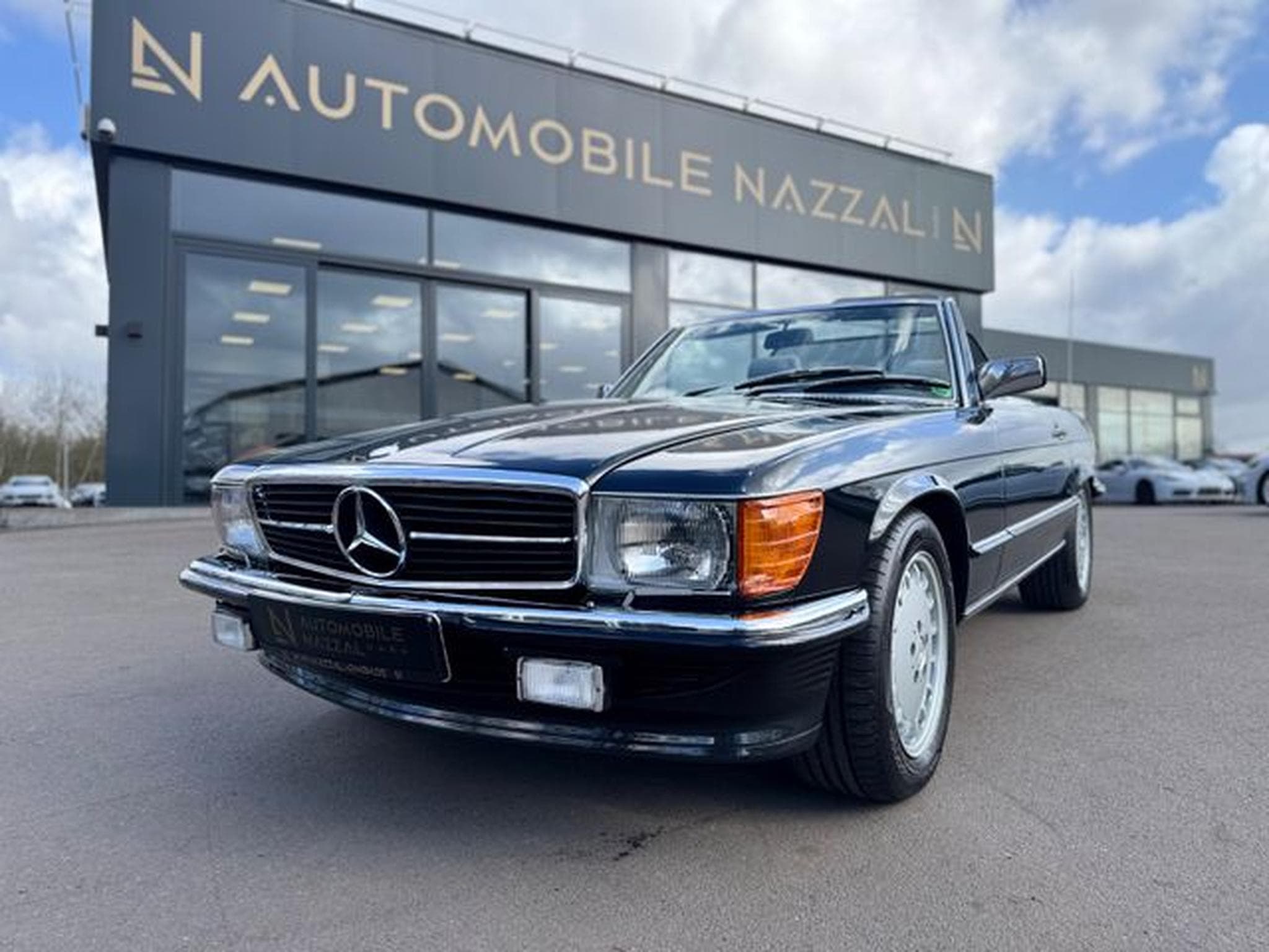 Mercedes SL 500 500SL R107*DT. ERSTAUSLIEF.*RESTAURIERT*ORIGINAL (1986) - Photo 2