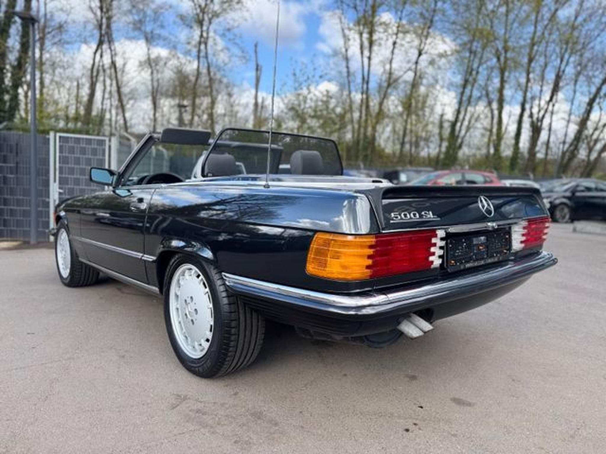 Mercedes SL 500 500SL R107*DT. ERSTAUSLIEF.*RESTAURIERT*ORIGINAL (1986) - Photo 9